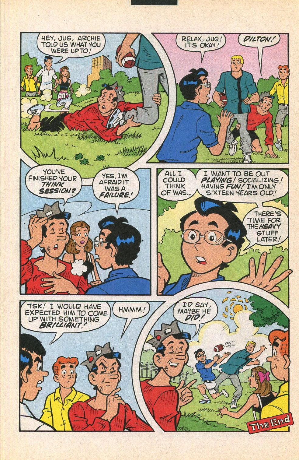 Read online Archie's Pal Jughead Comics comic -  Issue #122 - 16