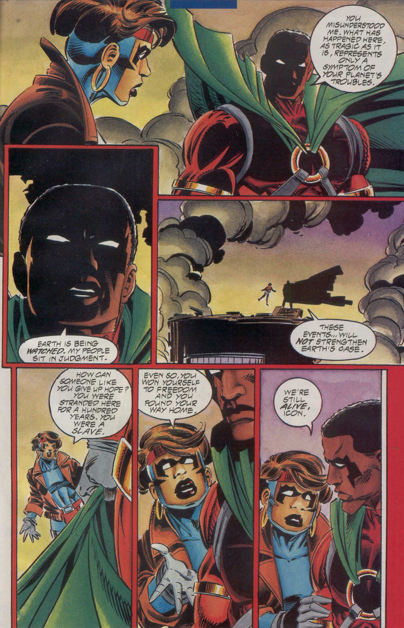 Read online Icon comic -  Issue #29 - 31