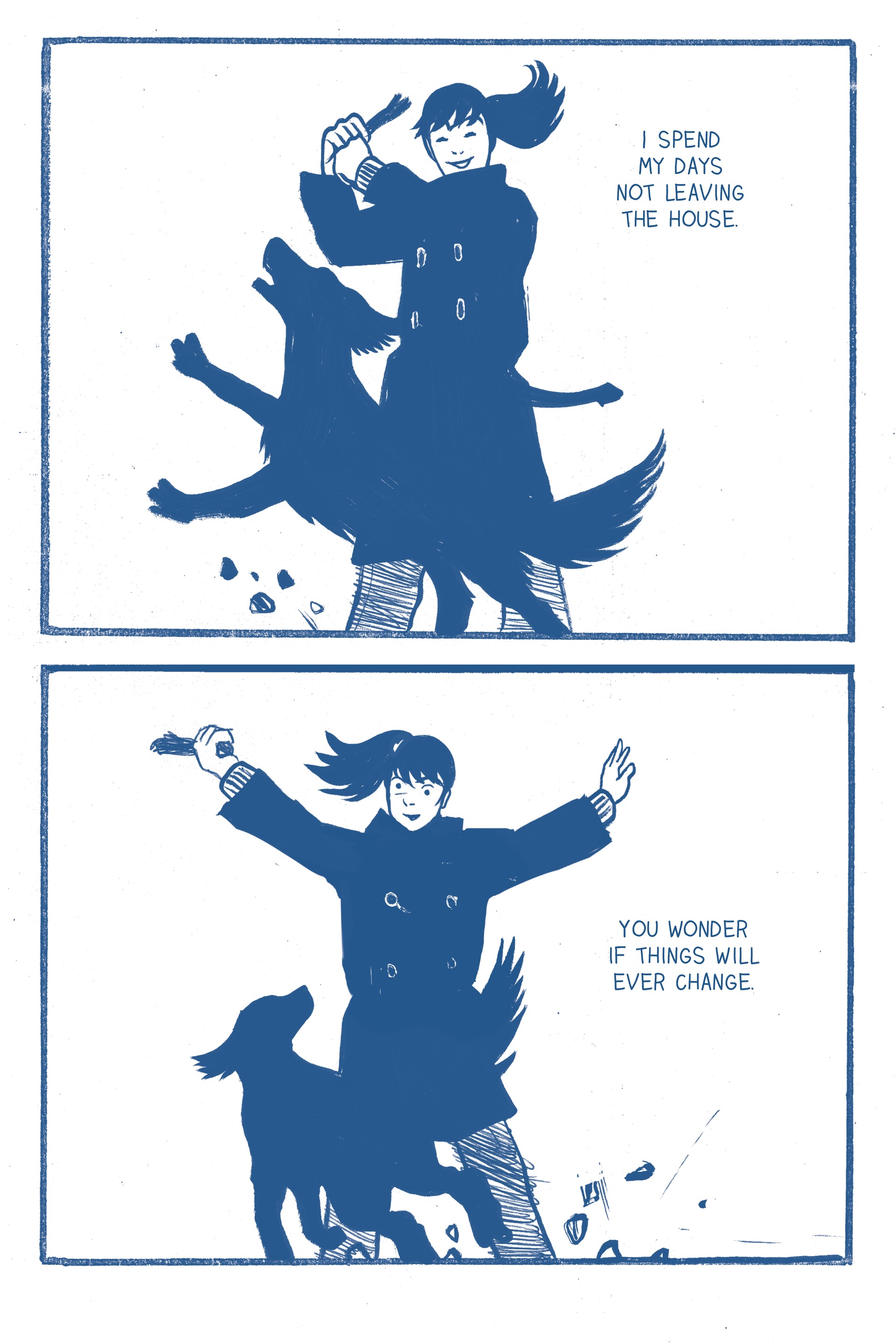 Read online When Everything Turned Blue comic -  Issue # TPB - 93