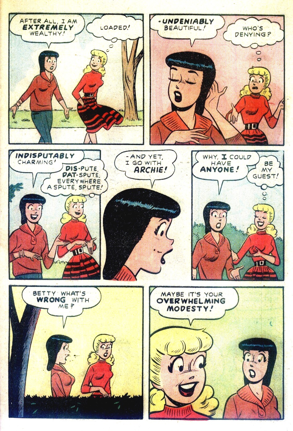 Read online Archie's Girls Betty and Veronica comic -  Issue #55 - 21