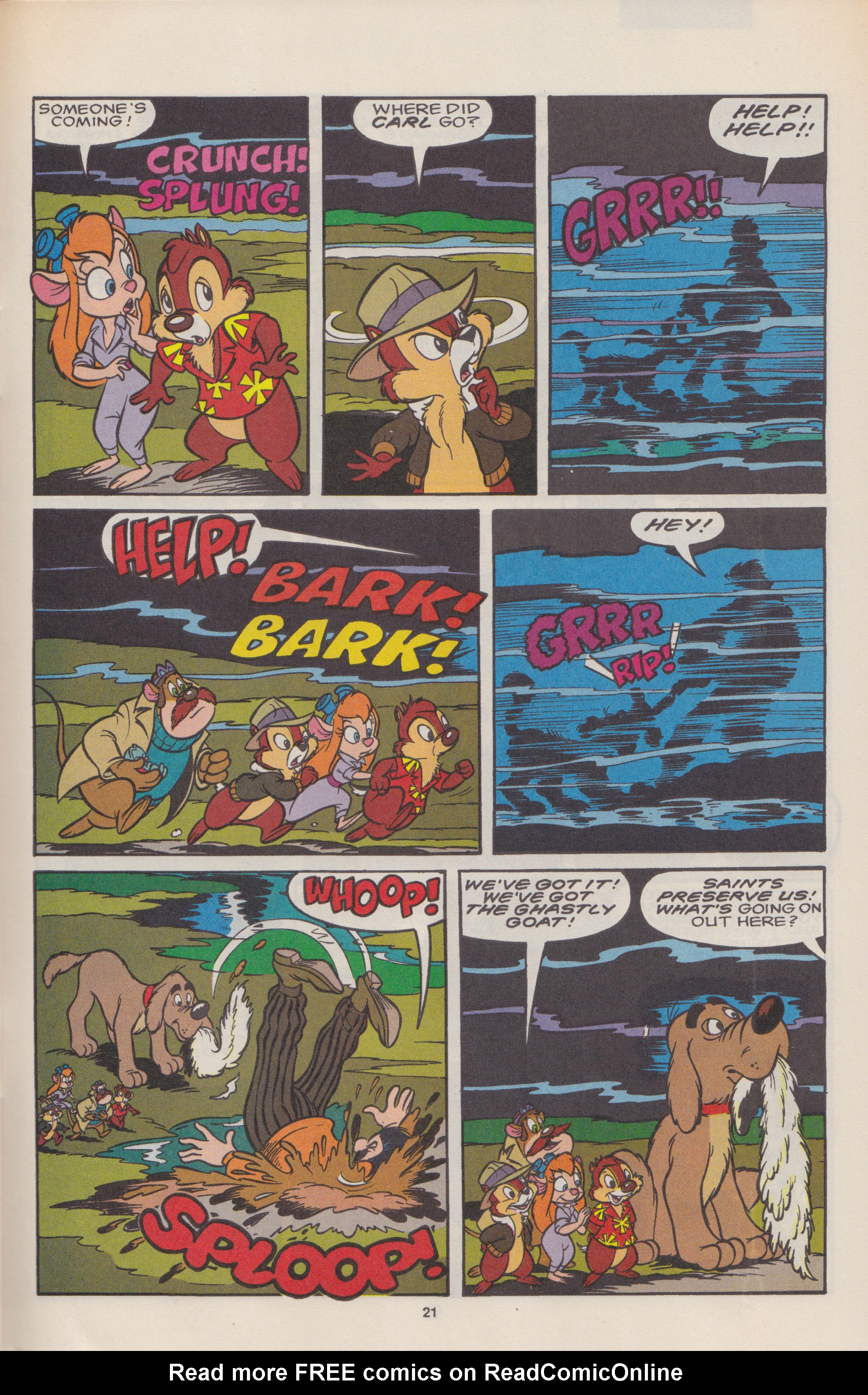 Read online Disney's Chip 'N Dale Rescue Rangers comic -  Issue #18 - 27