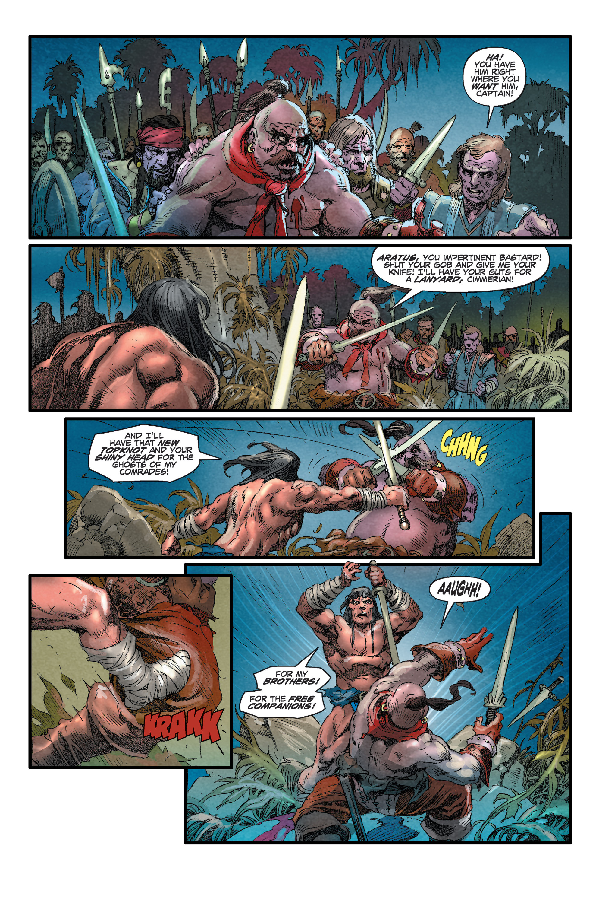 Read online Conan Chronicles Epic Collection comic -  Issue # TPB The Battle of Shamla Pass (Part 4) - 72