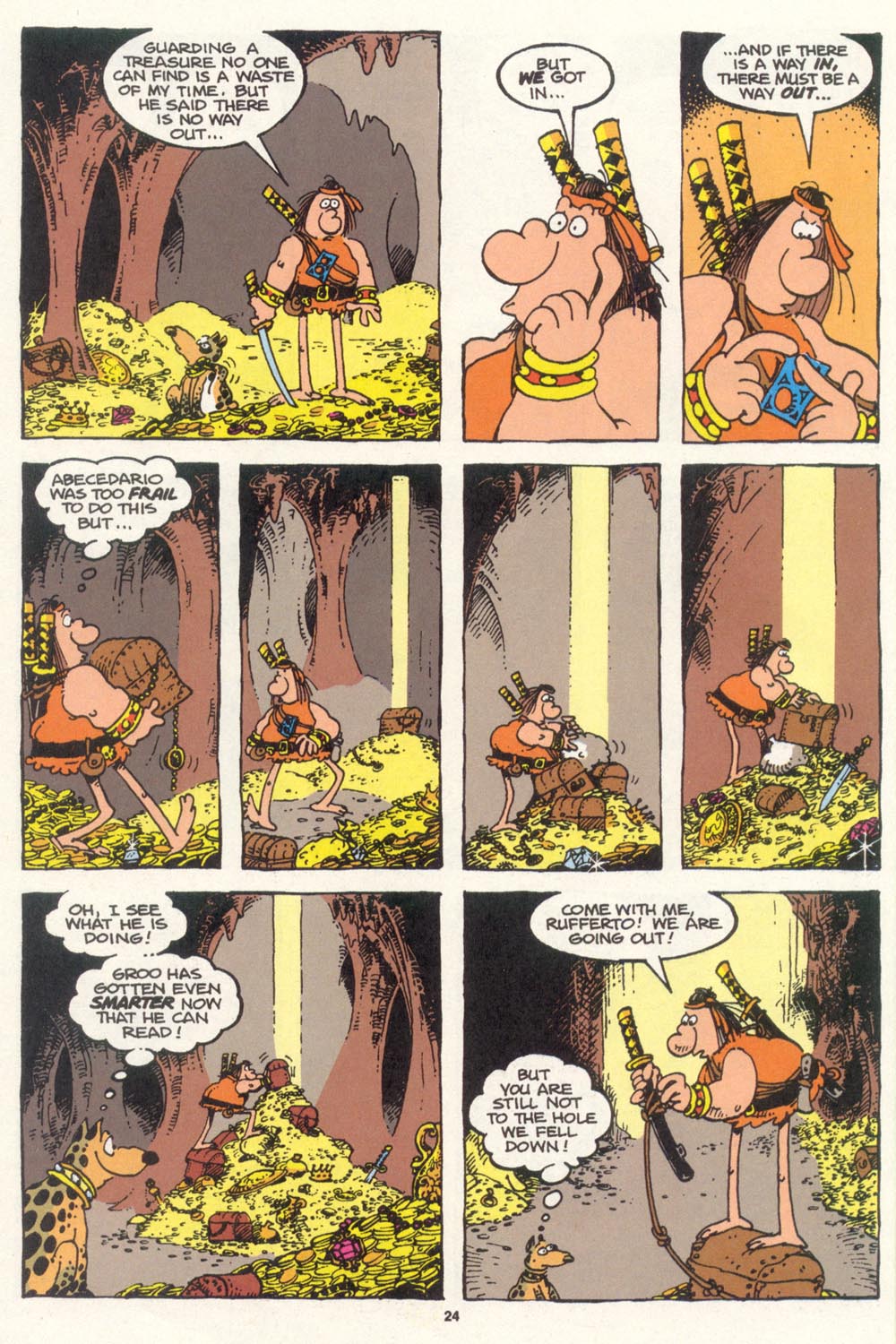 Read online Sergio Aragonés Groo the Wanderer comic -  Issue #100 - 25