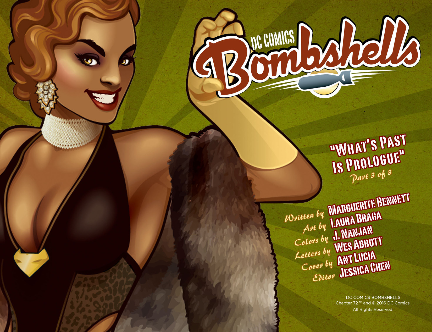 Read online DC Comics: Bombshells comic -  Issue #72 - 2