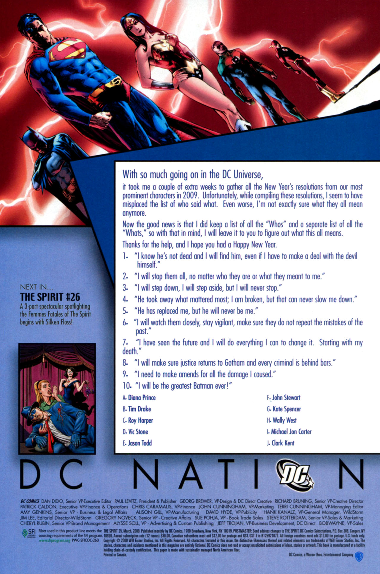 Read online The Spirit (2007) comic -  Issue #25 - 24