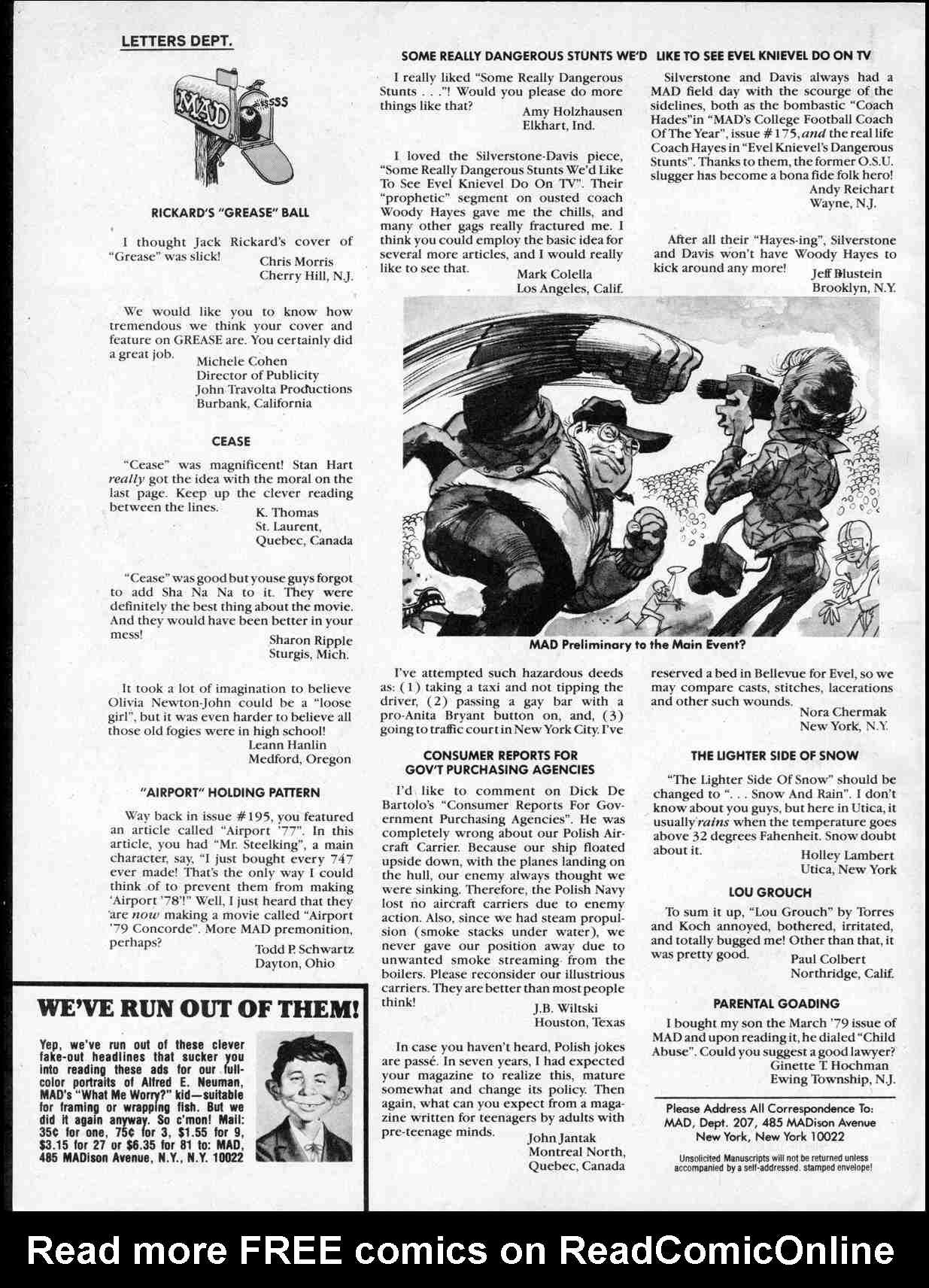 Read online MAD comic -  Issue #207 - 4