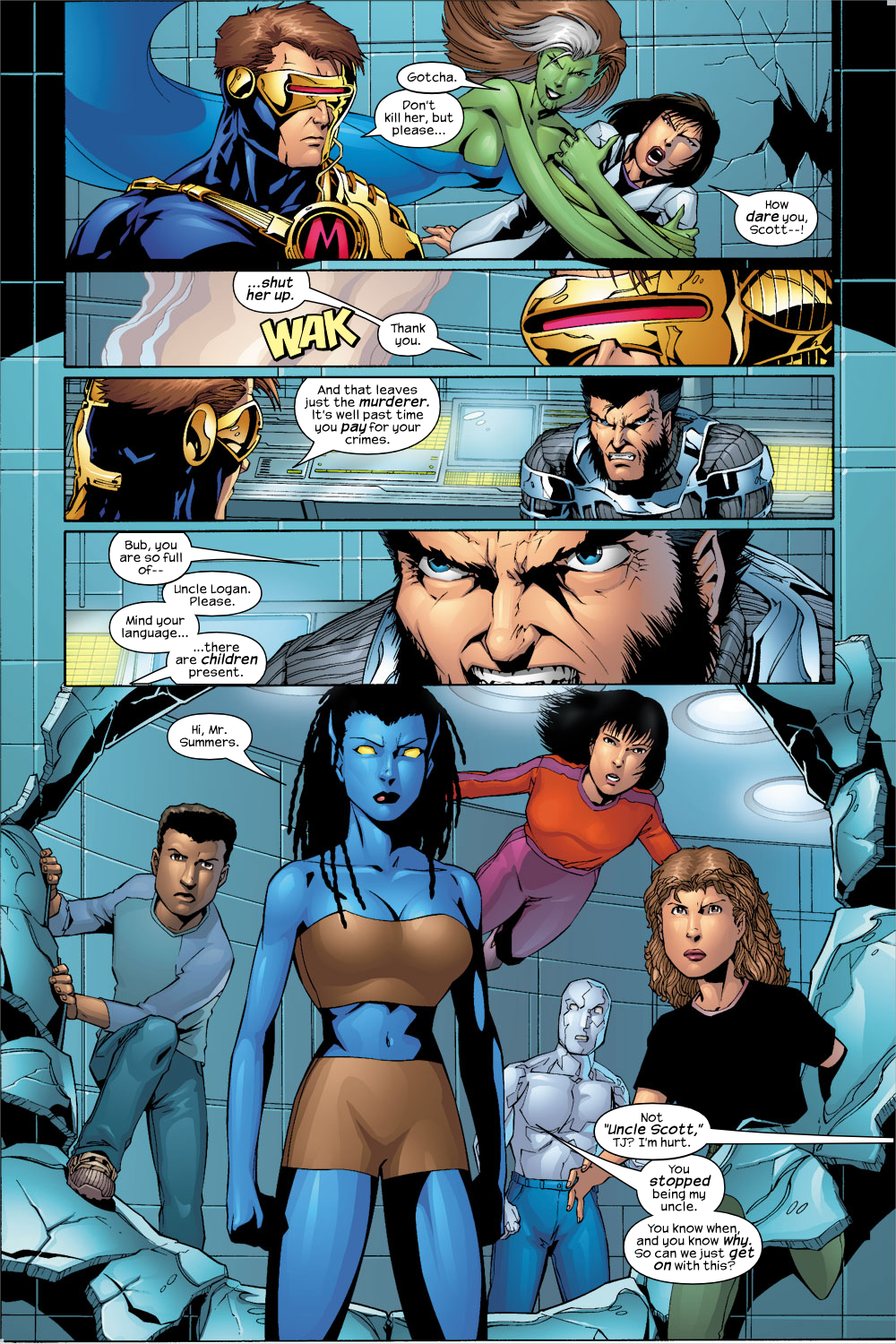 Read online Exiles (2001) comic -  Issue #42 - 16