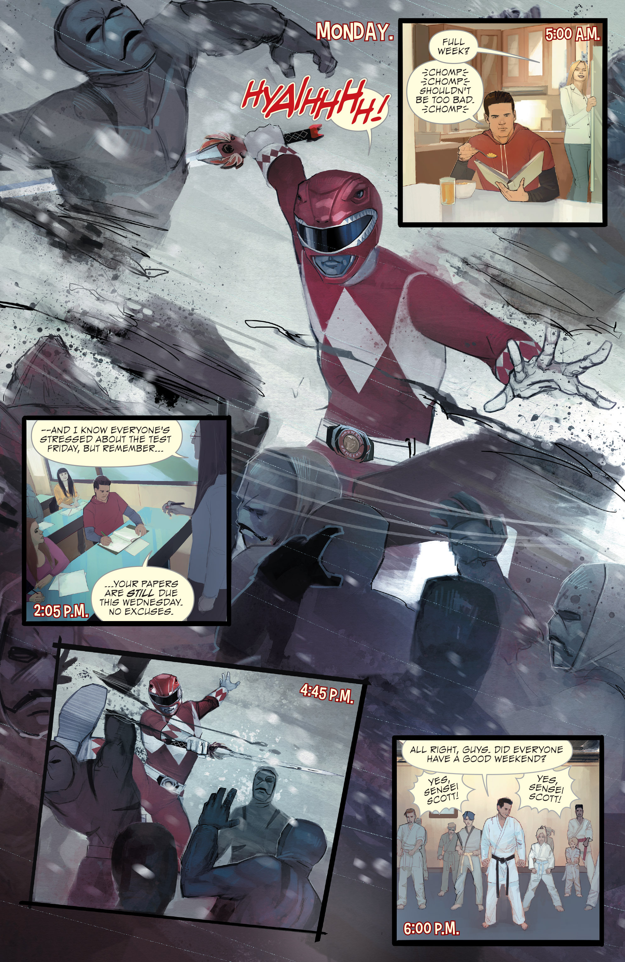 Read online Mighty Morphin Power Rangers 2016 Annual comic -  Issue # Full - 3