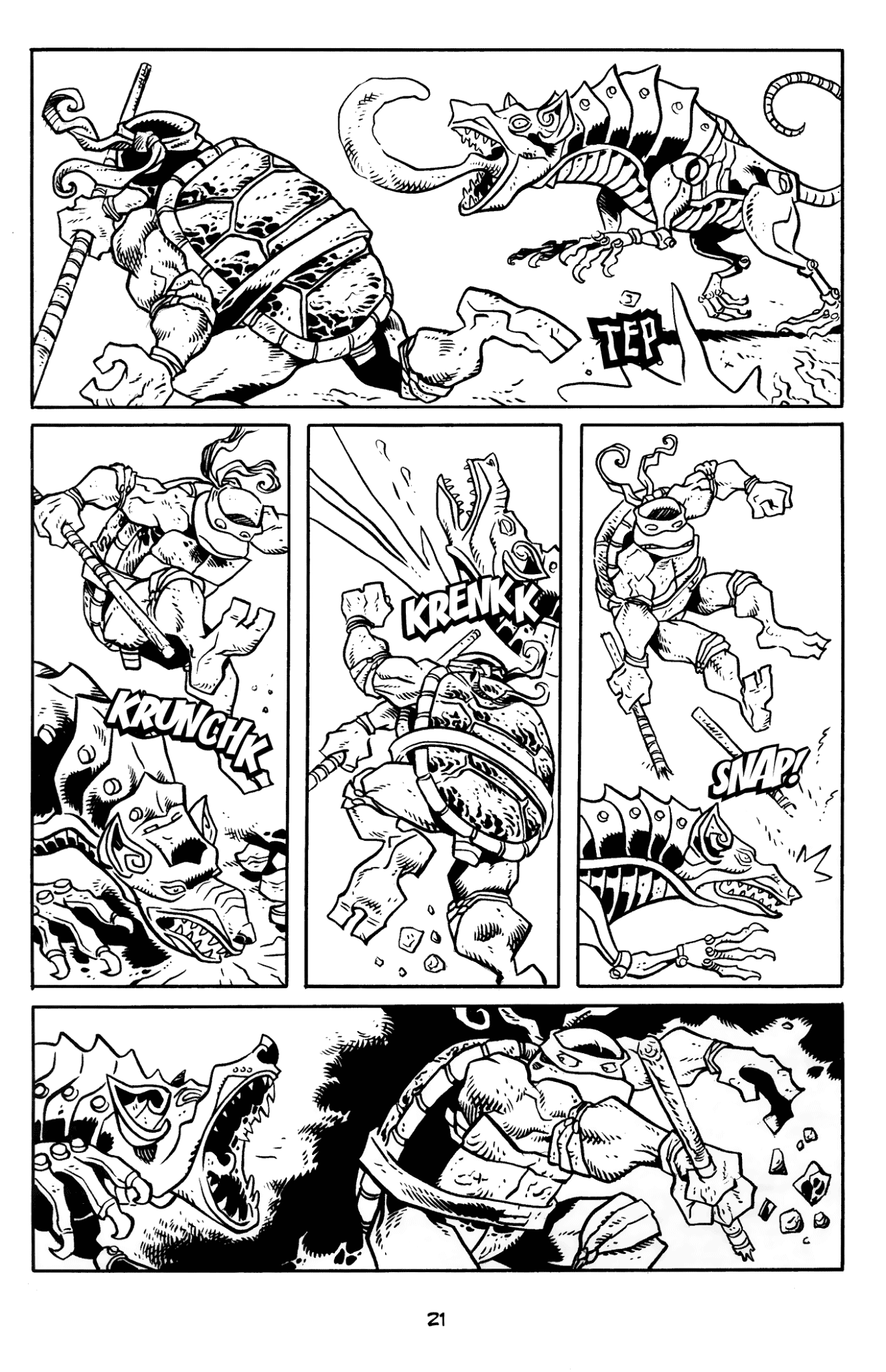 Read online Donatello The Brain Thief comic -  Issue #2 - 24