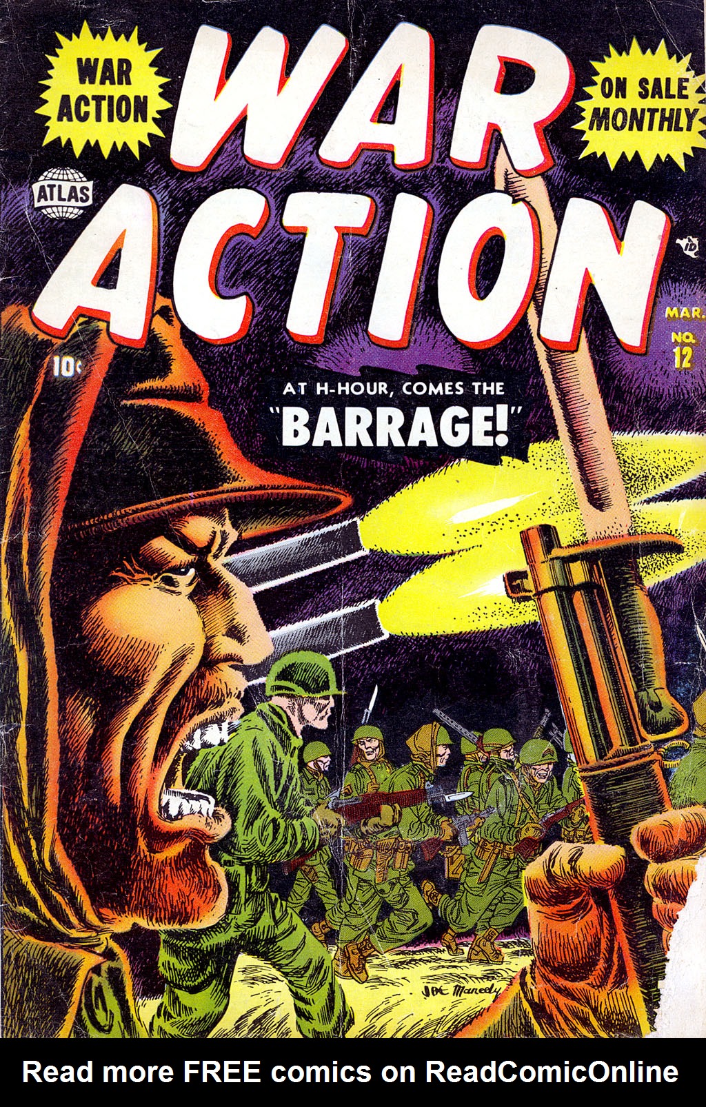 Read online War Action comic -  Issue #12 - 1