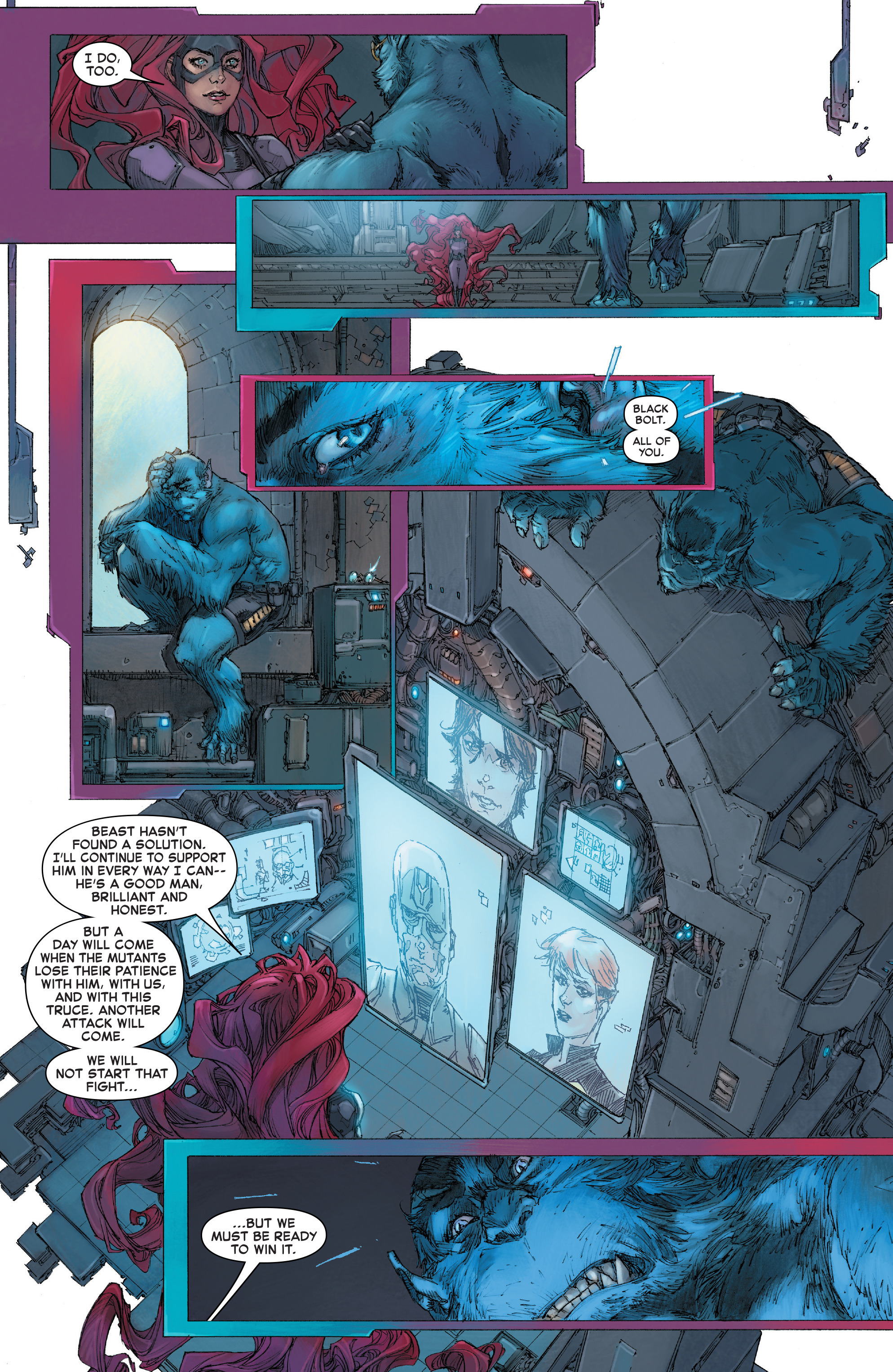 Read online Inhumans Vs. X-Men comic -  Issue #0 - 27