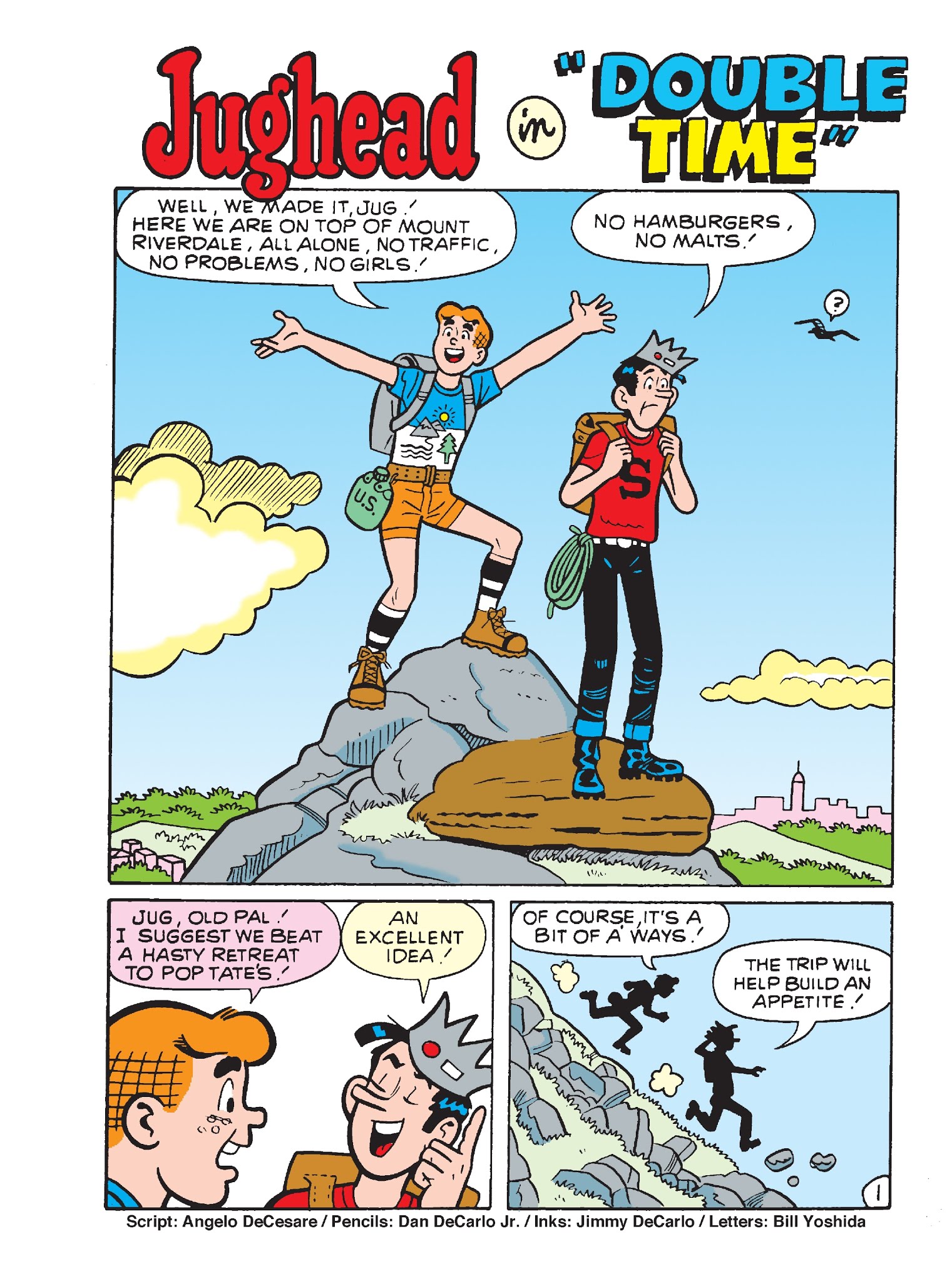 Read online Jughead and Archie Double Digest comic -  Issue #26 - 137