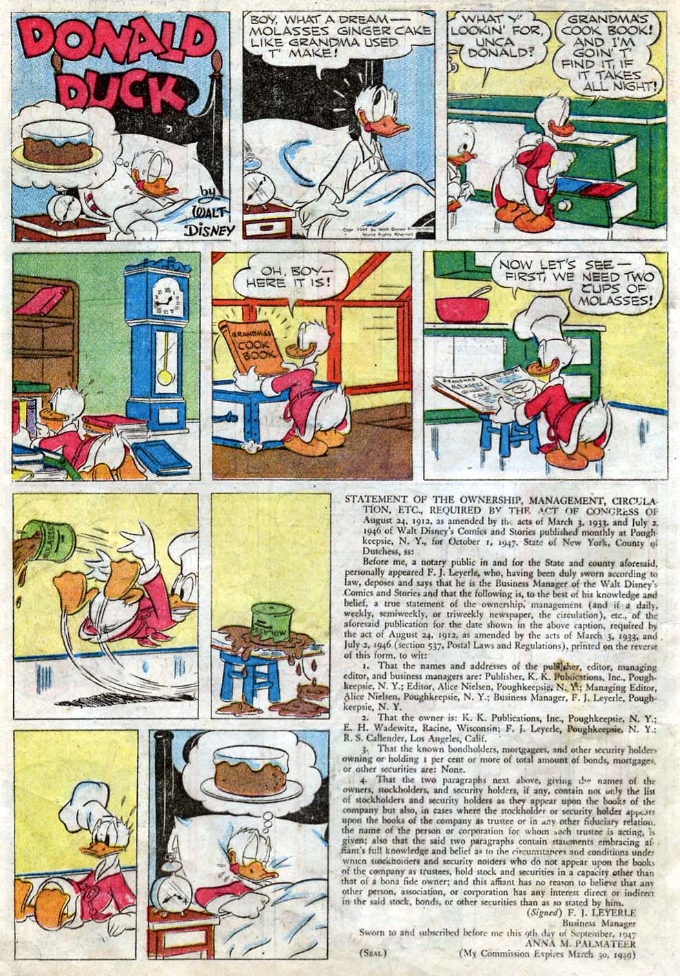 Read online Walt Disney's Comics and Stories comic -  Issue #87 - 42