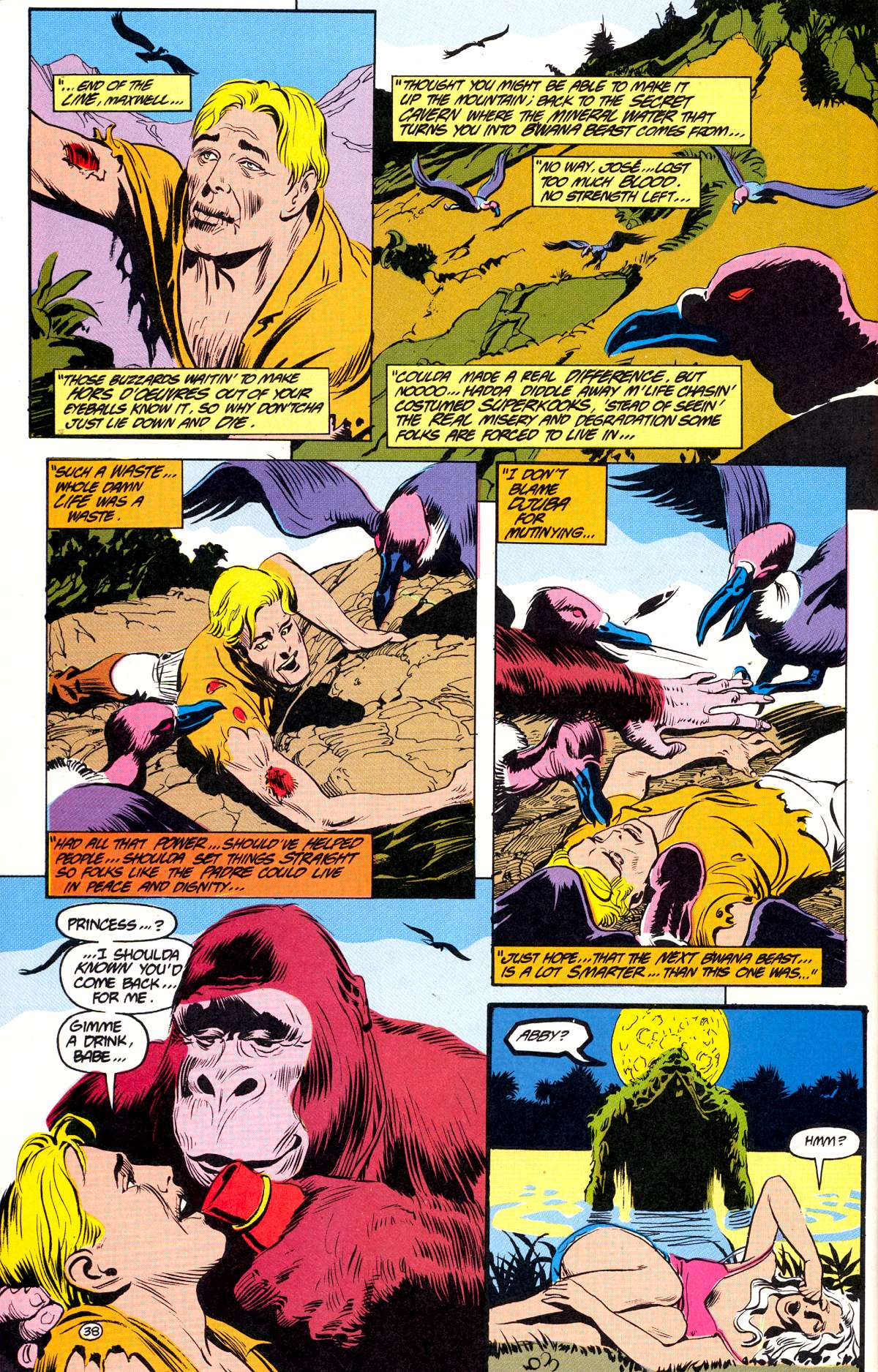 Read online Swamp Thing (1982) comic -  Issue # _Annual 3 - 39