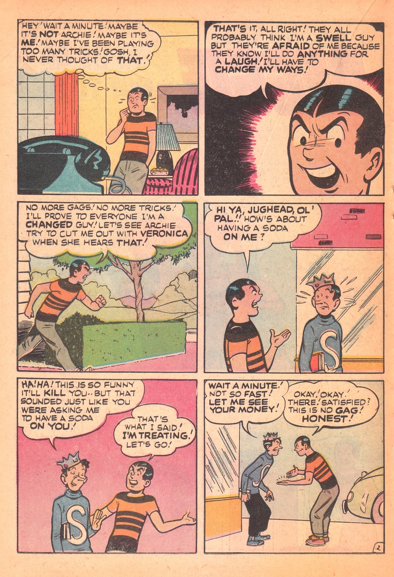 Read online Archie's Rival Reggie comic -  Issue #2 - 18