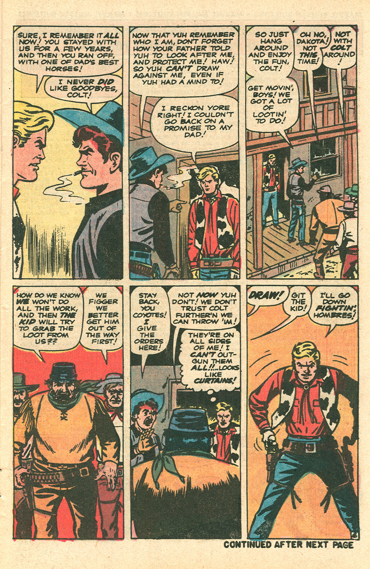 Read online Kid Colt Outlaw comic -  Issue #163 - 9