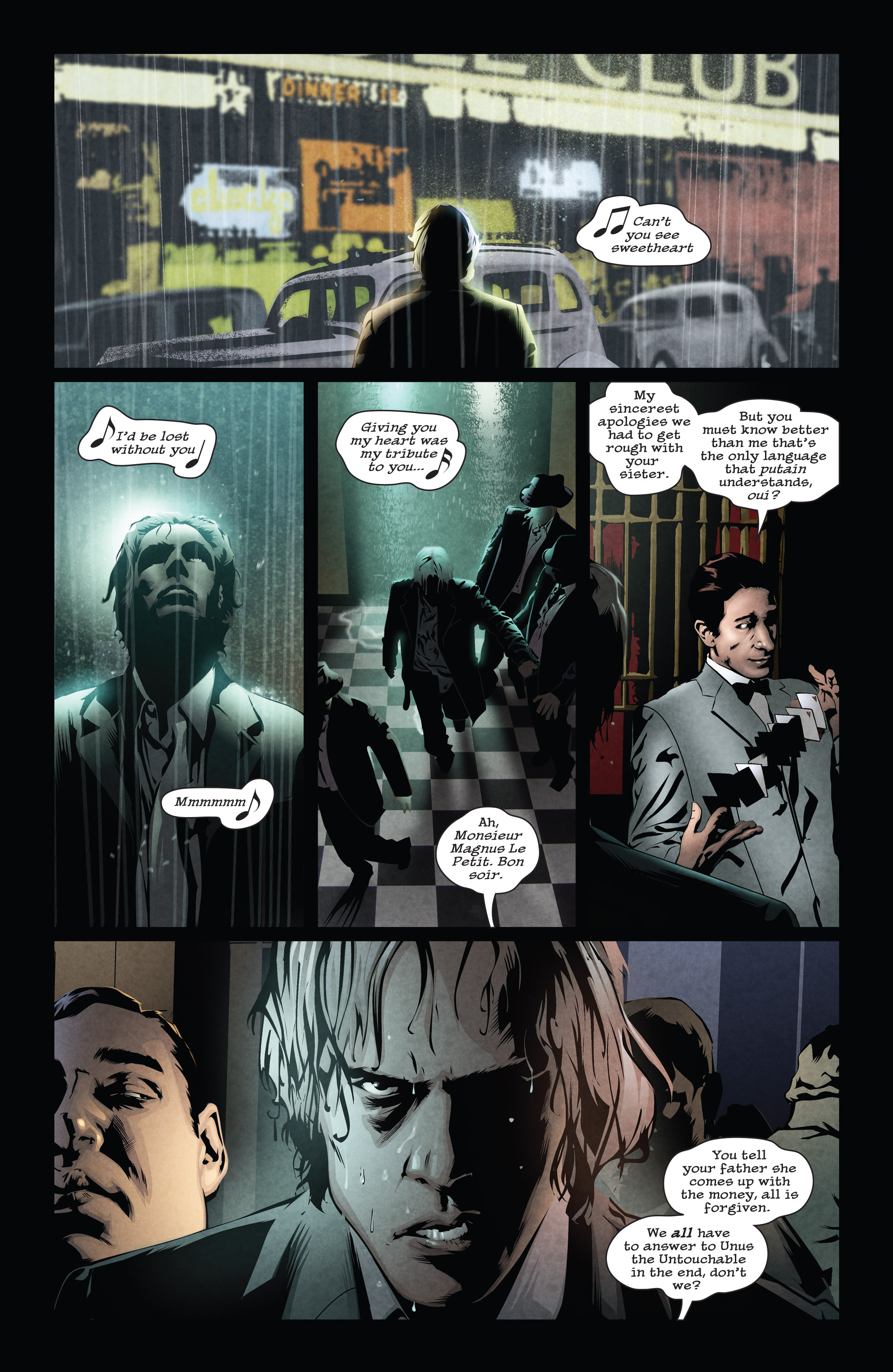 Read online X-Men Noir comic -  Issue #3 - 7