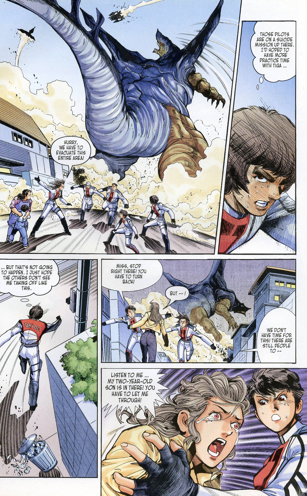 Read online Ultraman Tiga comic -  Issue #4 - 21