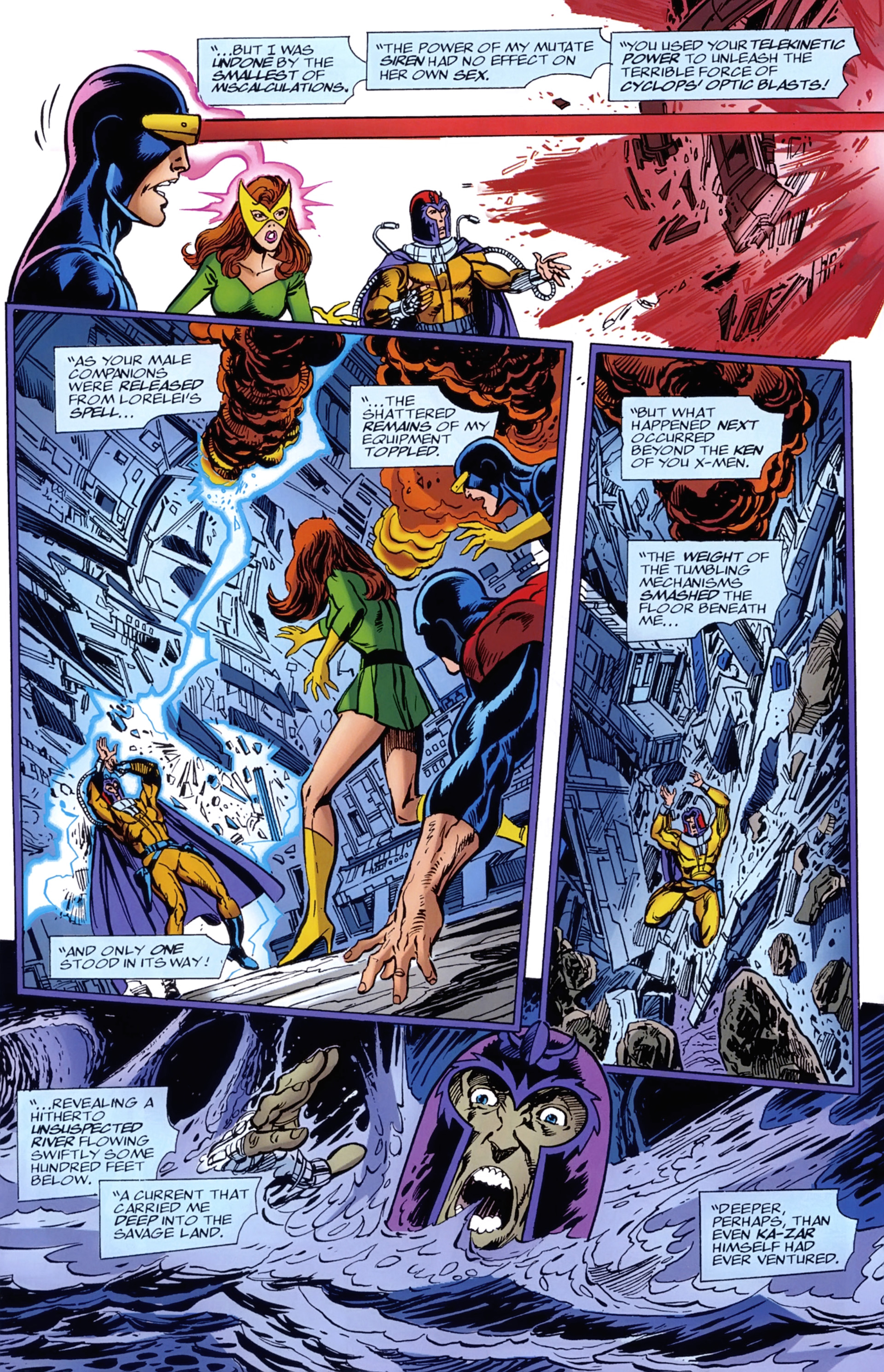 Read online X-Men: Hidden Years comic -  Issue #4 - 4