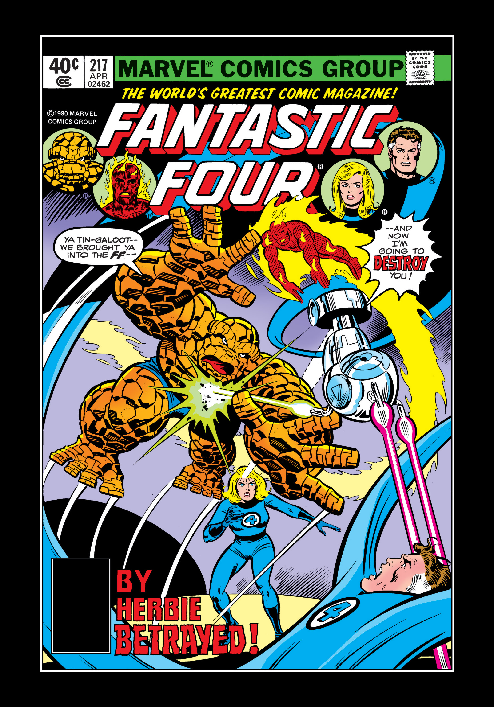 Read online Marvel Masterworks: The Fantastic Four comic -  Issue # TPB 19 (Part 3) - 75