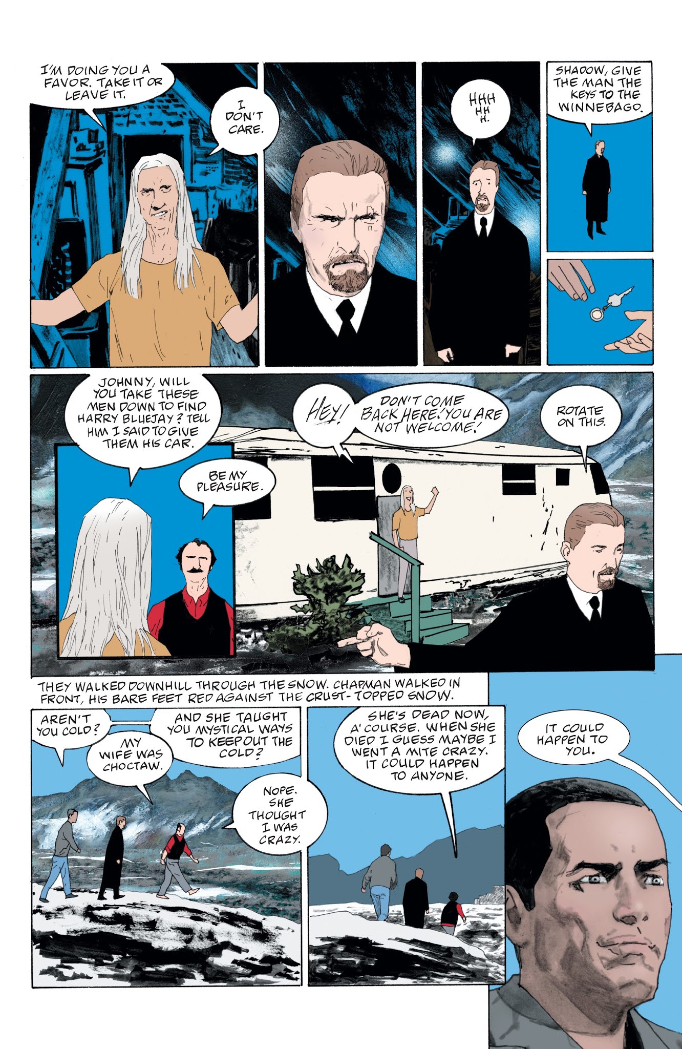 Read online American Gods: My Ainsel comic -  Issue #6 - 19