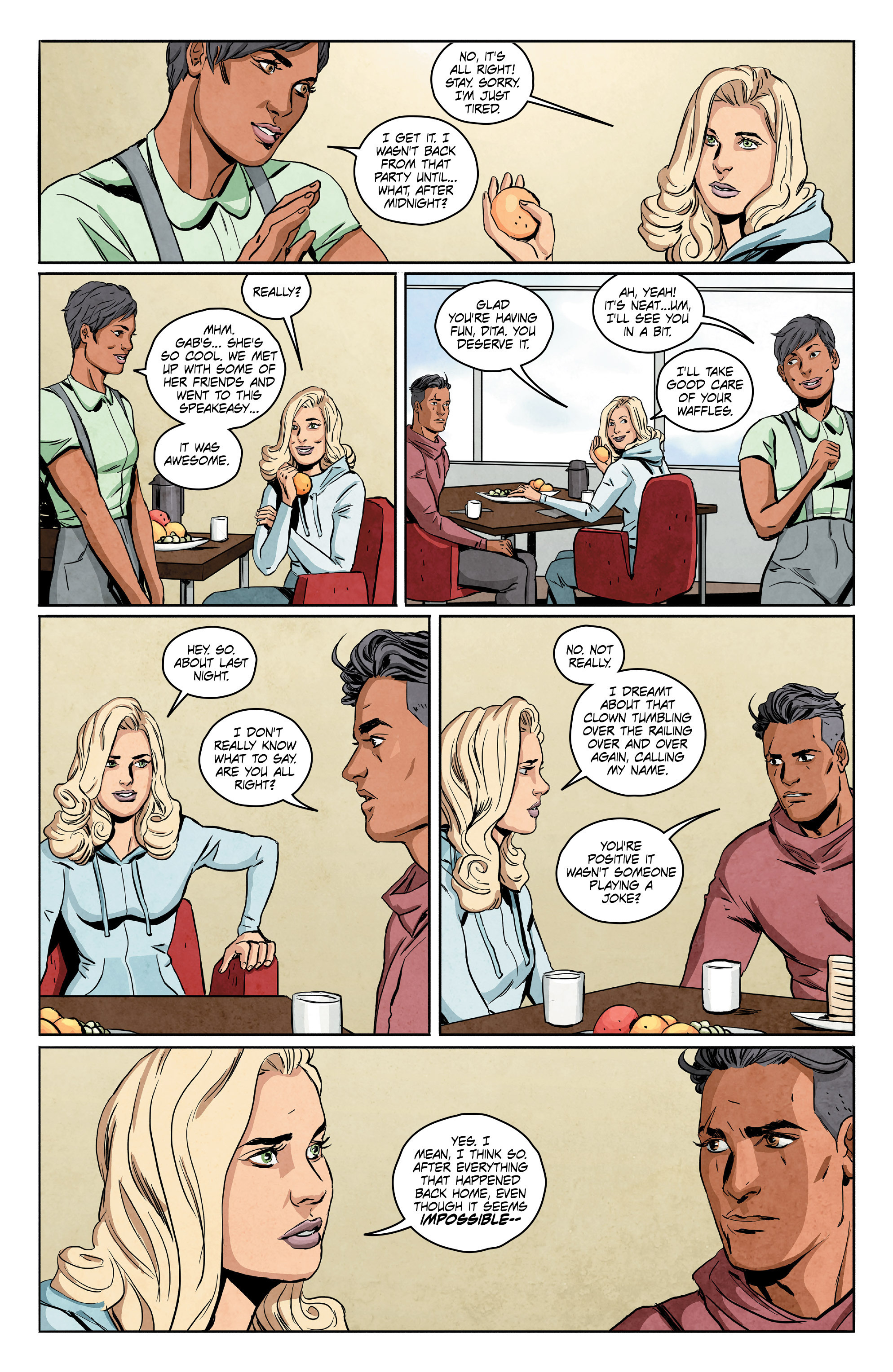 Read online Girl Over Paris (The Cirque American Series) comic -  Issue #2 - 4