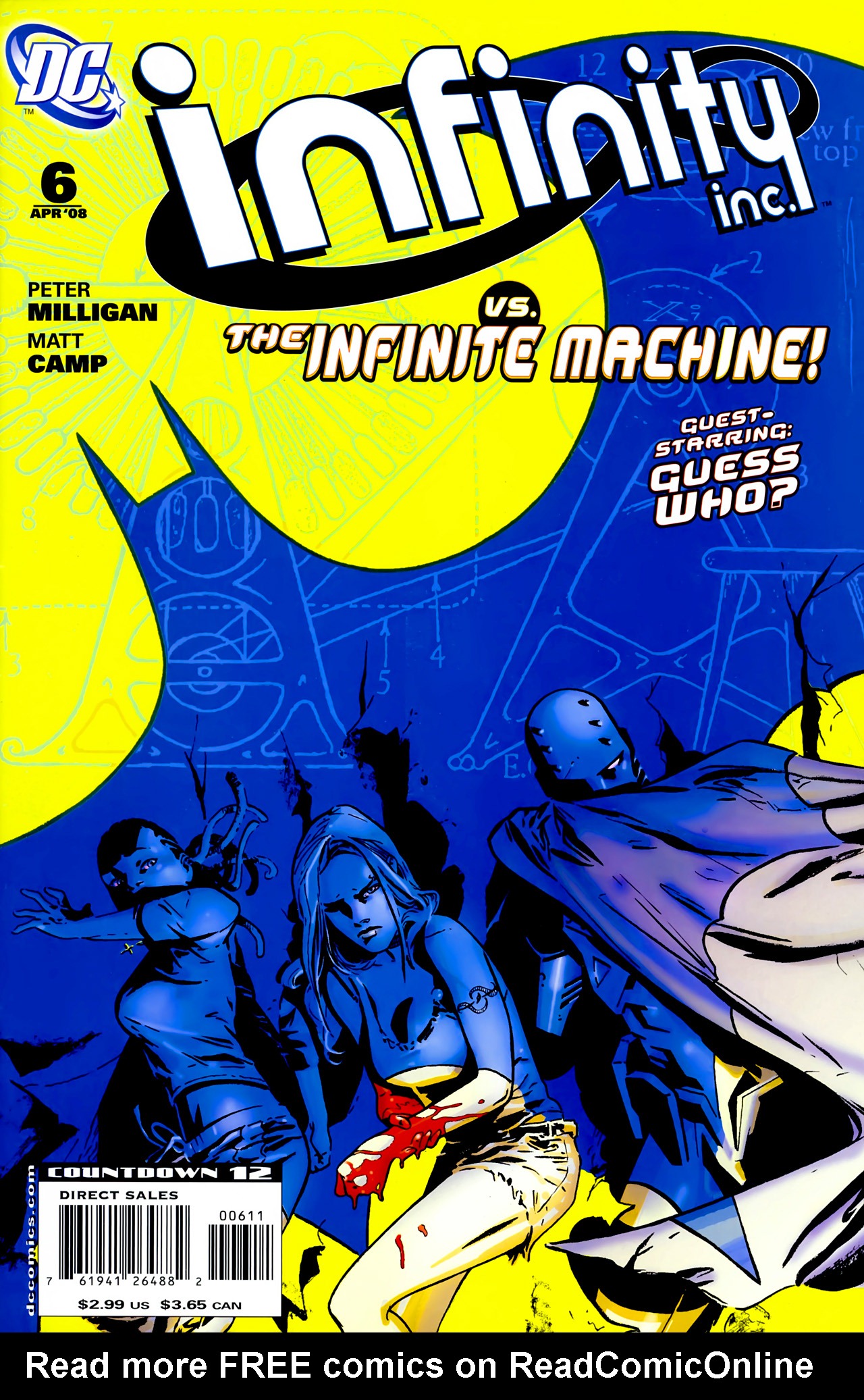 Read online Infinity Inc. (2007) comic -  Issue #6 - 1