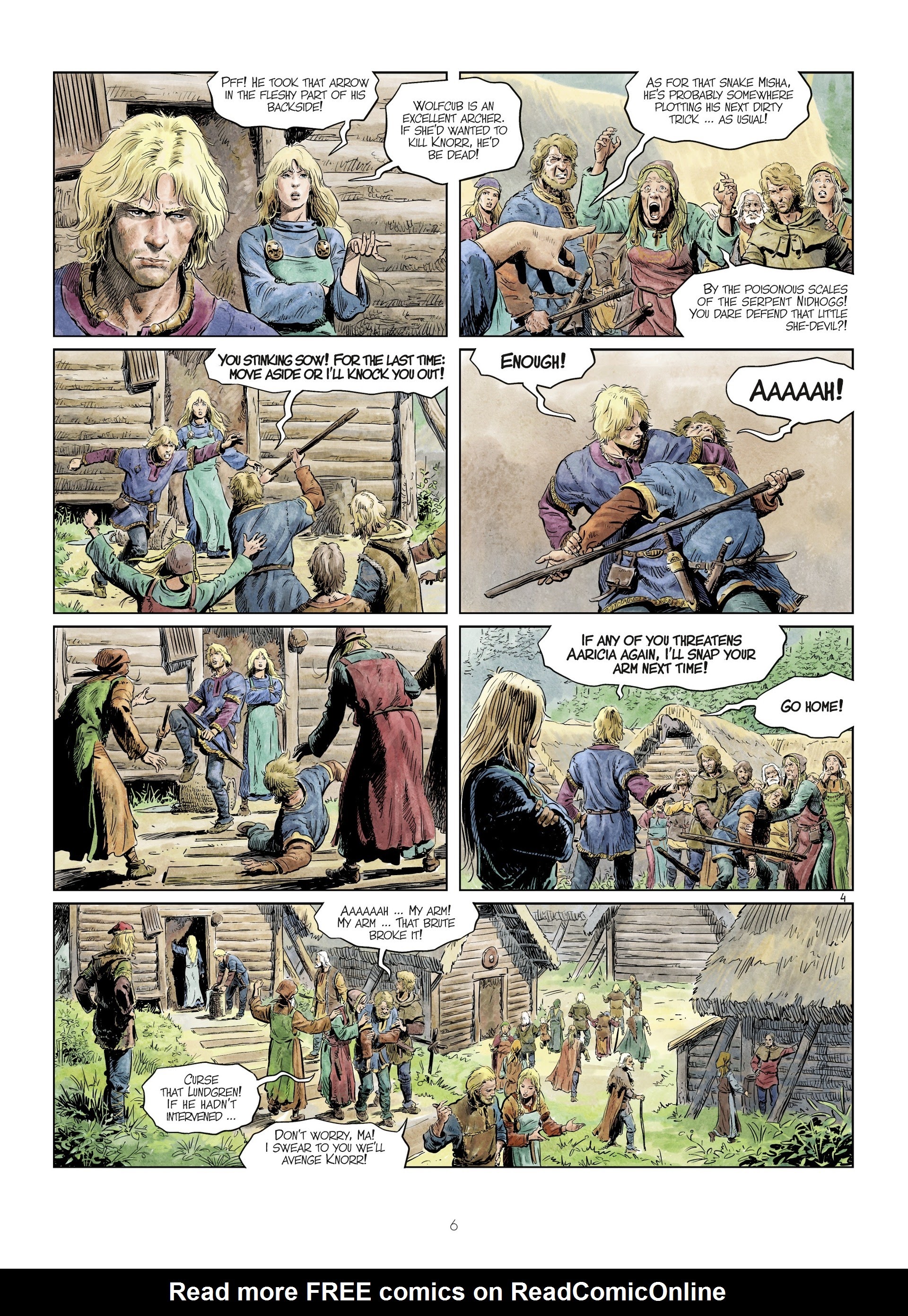 Read online The World of Thorgal: Wolfcub comic -  Issue #4 - 8