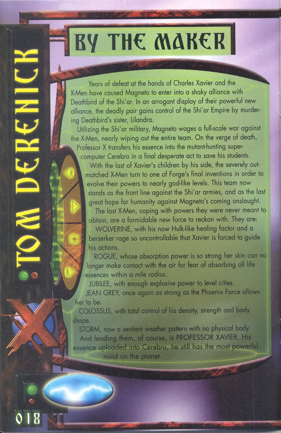 Read online X-Men: Millennial Visions comic -  Issue #1 - 18