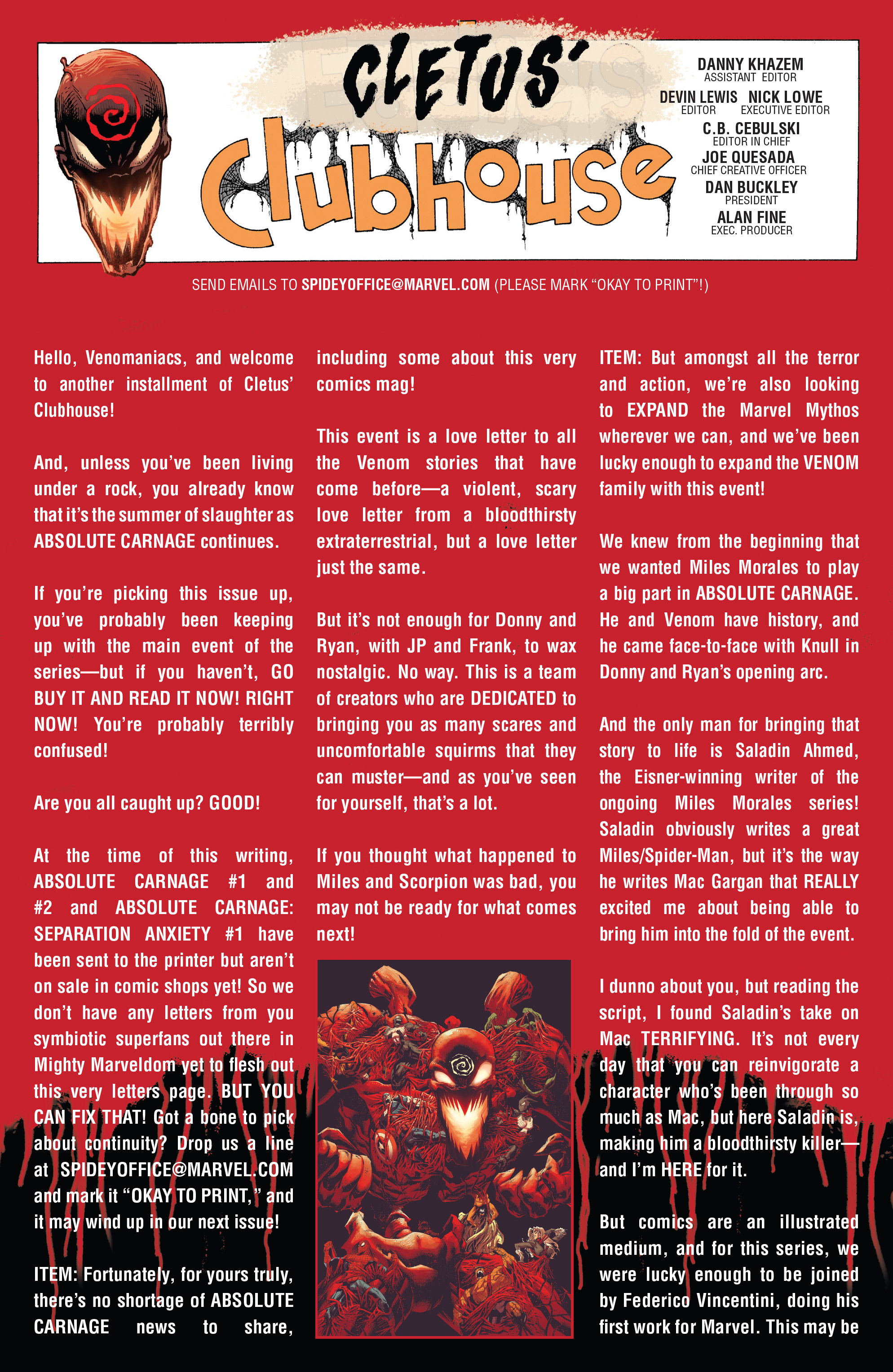 Read online Absolute Carnage: Miles Morales comic -  Issue #1 - 23