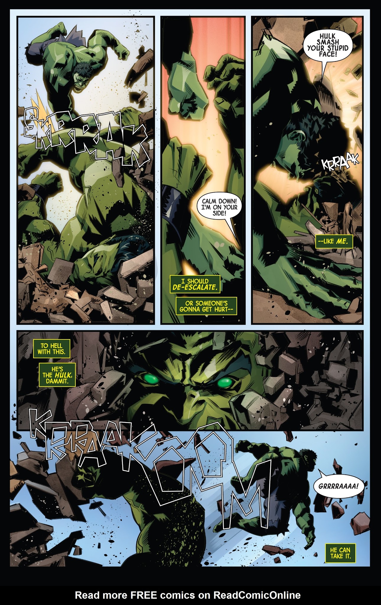 Read online Generations: Banner Hulk & The Totally Awesome Hulk comic -  Issue # Full - 11