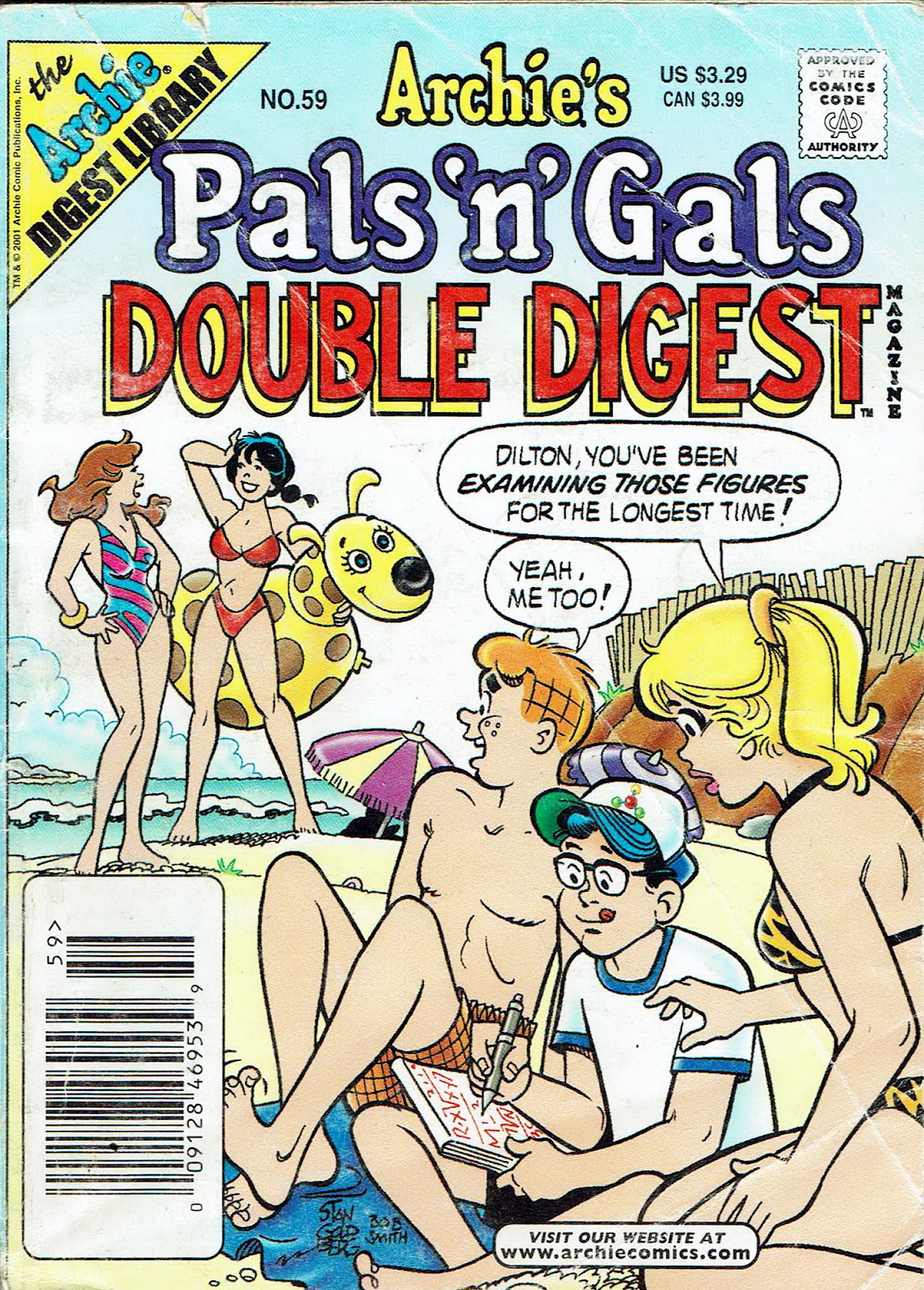 Archie's Pals 'n' Gals Double Digest Magazine issue 59 - Page 1