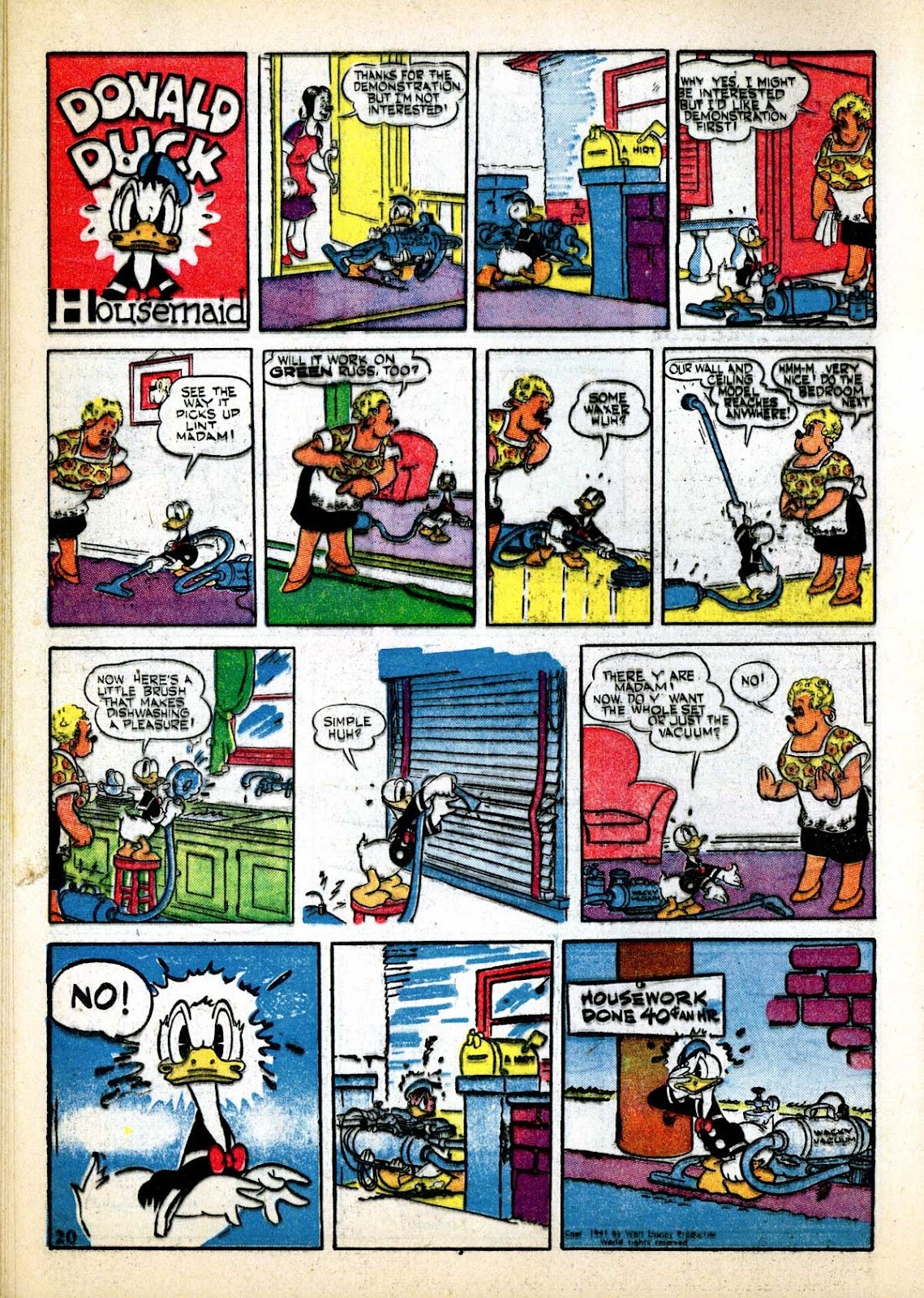 Walt Disney's Comics and Stories issue 35 - Page 21