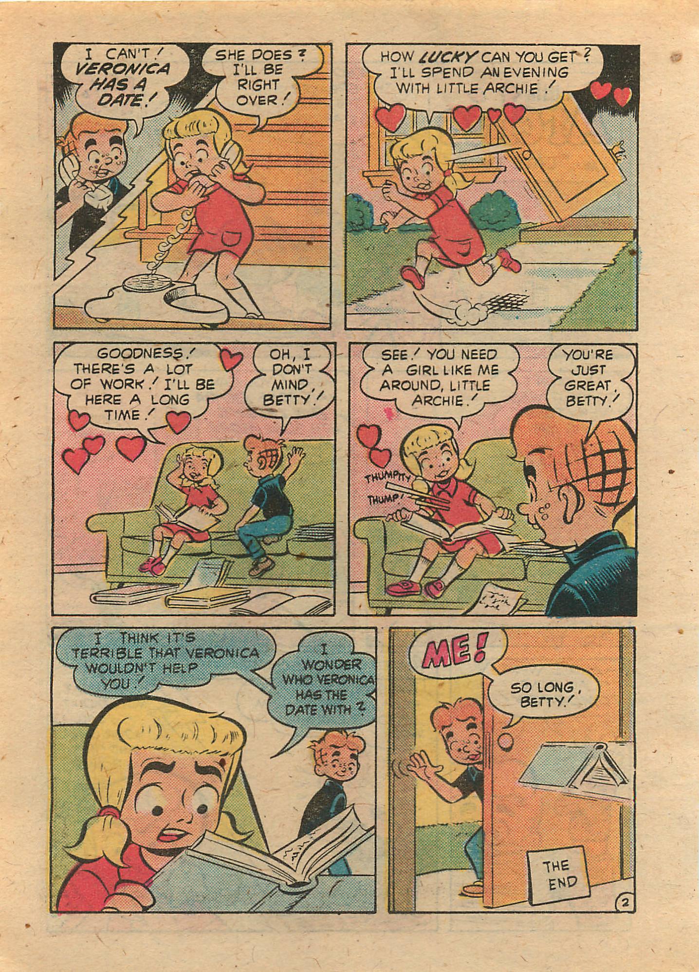 Read online Little Archie Comics Digest Magazine comic -  Issue #4 - 118
