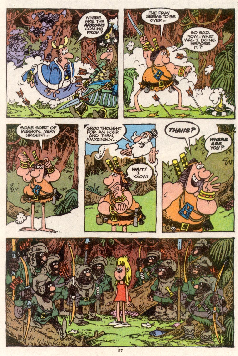 Read online Sergio Aragonés Groo the Wanderer comic -  Issue #80 - 21