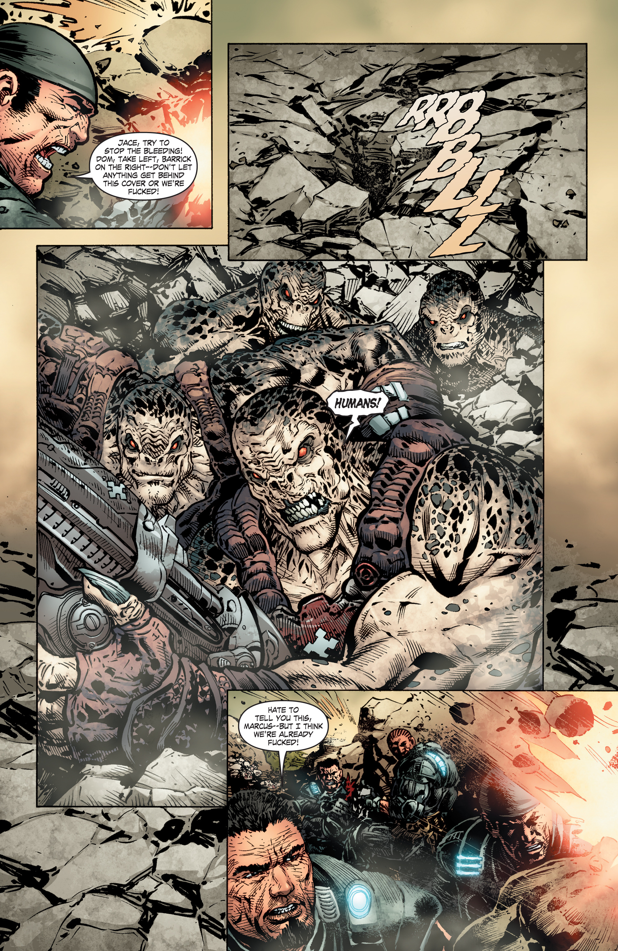 Read online Gears Of War comic -  Issue #1 - 20