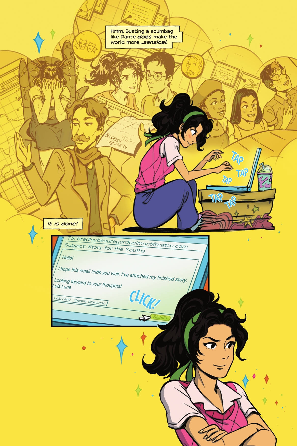 Read online Girl Taking over: A Lois Lane Story comic -  Issue # TPB (Part 1) - 96