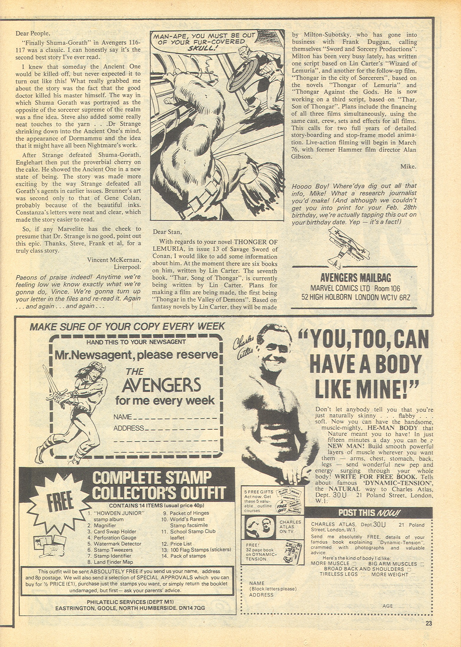 Read online The Avengers (1973) comic -  Issue #139 - 22