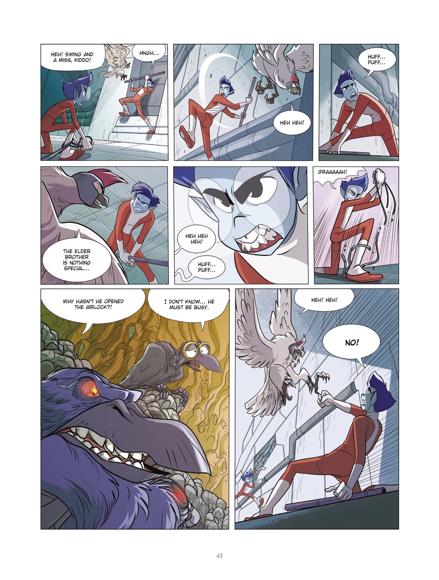 Read online Hercules Intergalactic Agent comic -  Issue #2 - 43