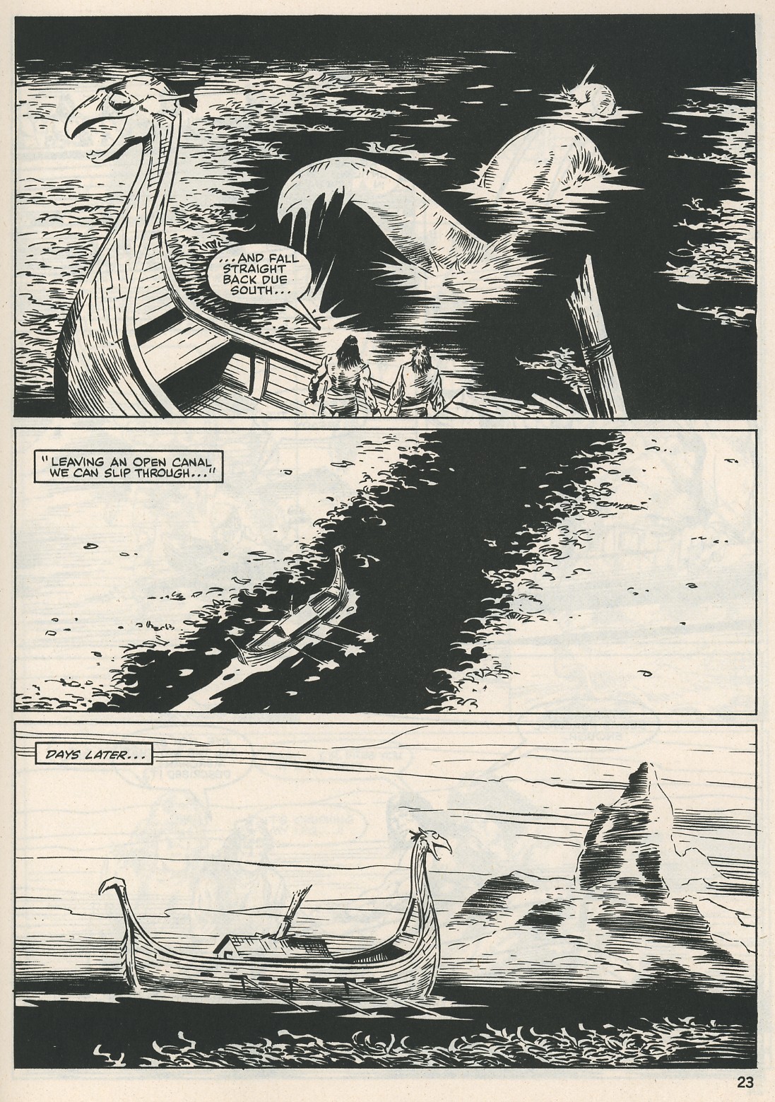 The Savage Sword Of Conan issue 115 - Page 23