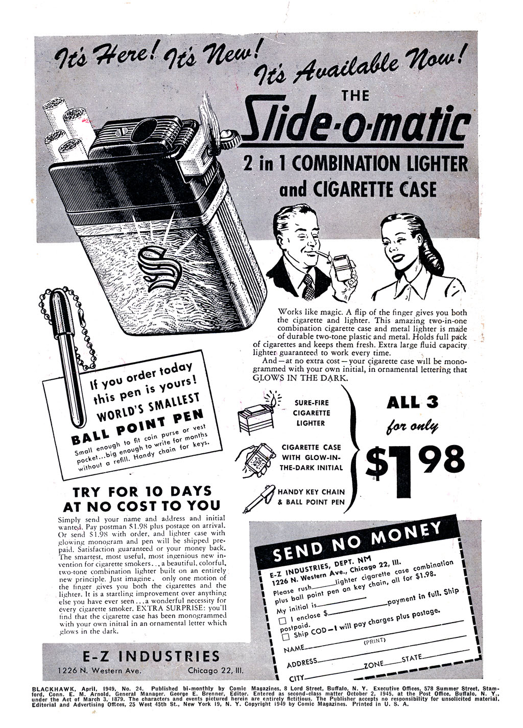 Read online Blackhawk (1957) comic -  Issue #24 - 3