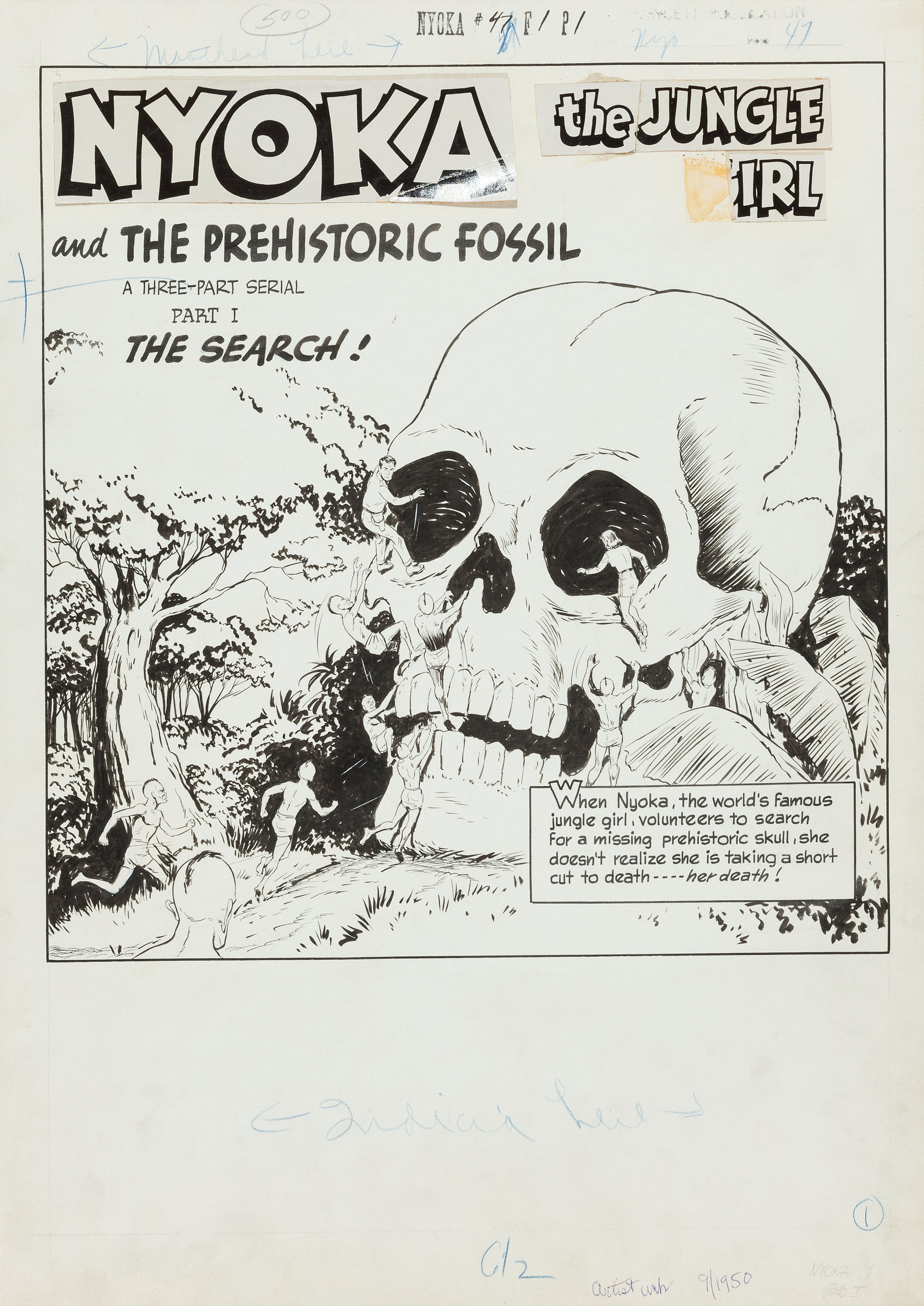 Read online Nyoka the Jungle Girl (1945) comic -  Issue #47 - 4