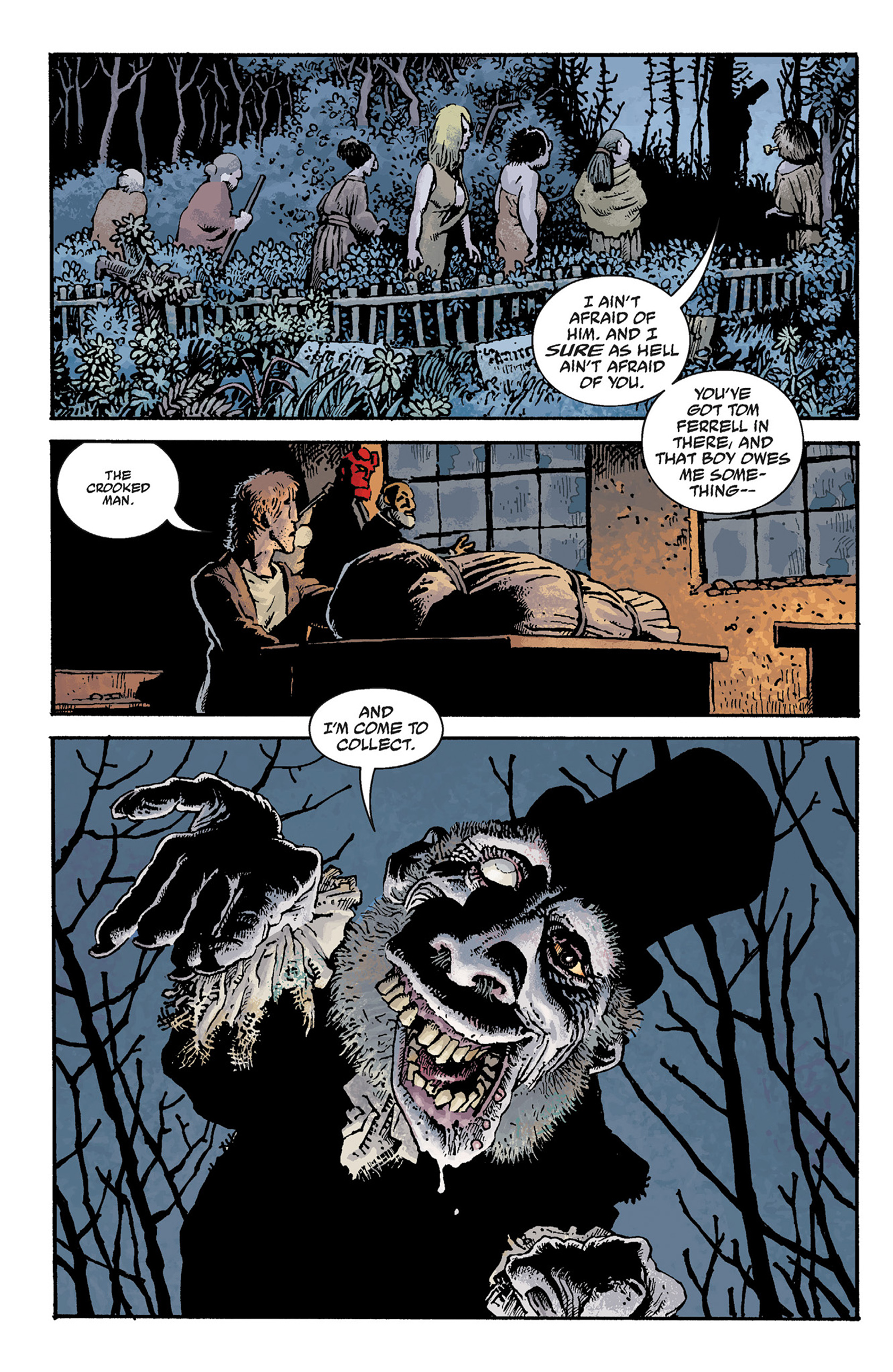 Read online Hellboy: The Crooked Man and Others comic -  Issue # TPB - 56