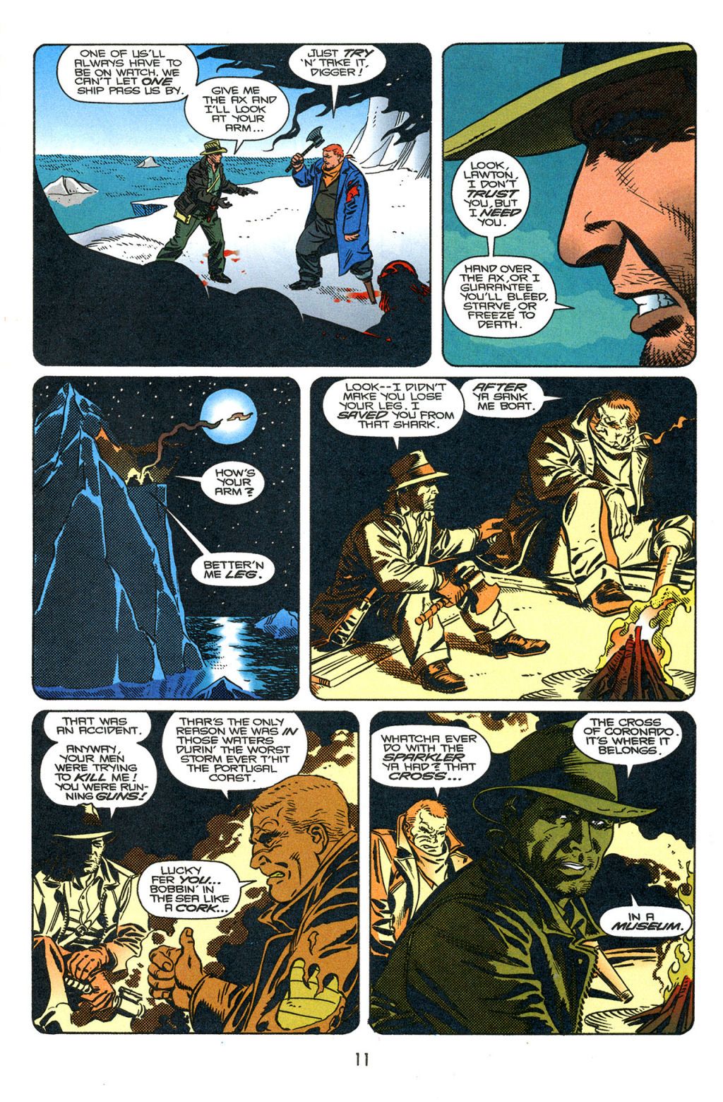 Read online Indiana Jones and the Sargasso Pirates comic -  Issue #1 - 13