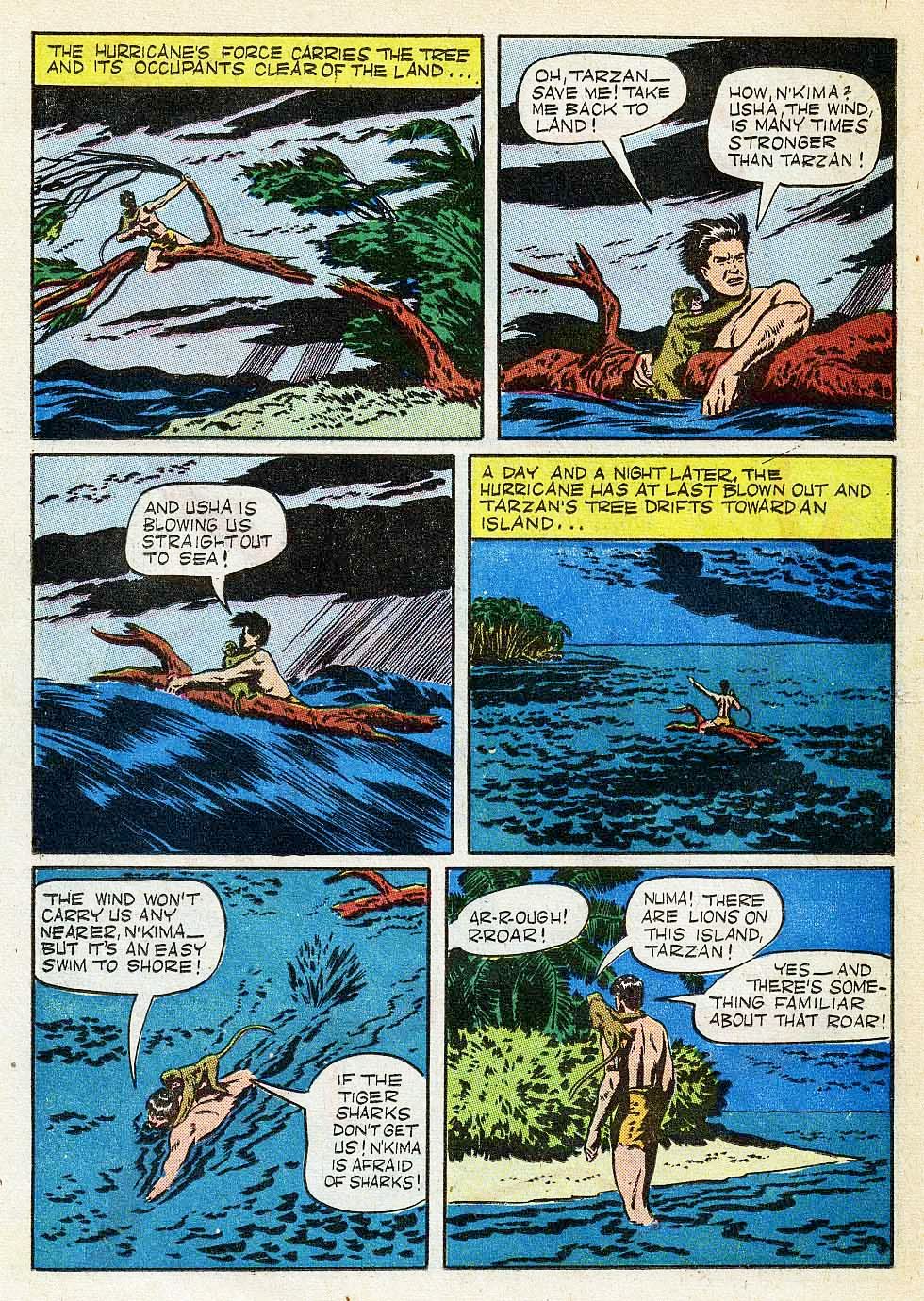 Read online Tarzan (1948) comic -  Issue #20 - 30