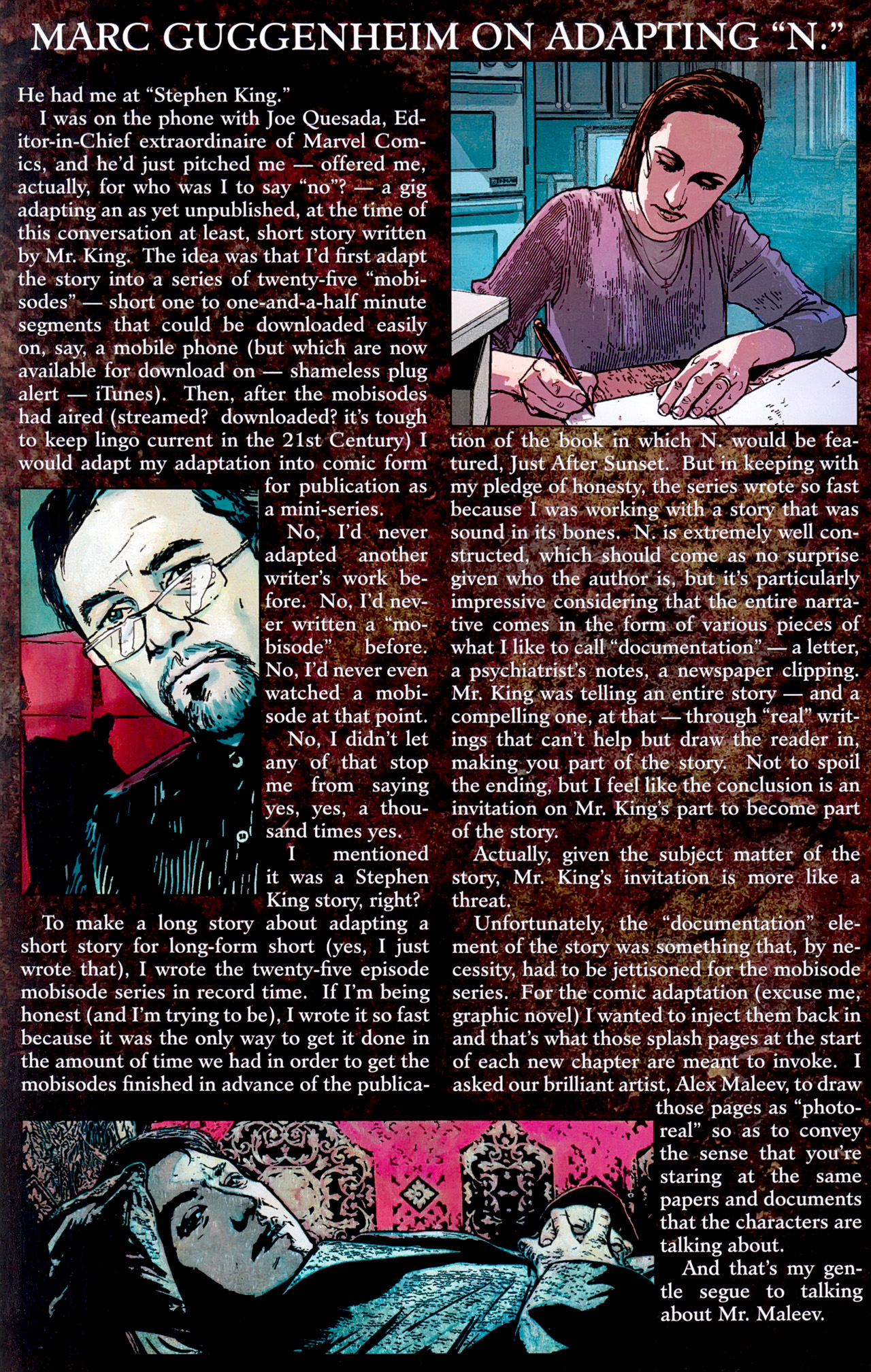 Read online Stephen King's N. comic -  Issue #1 - 23