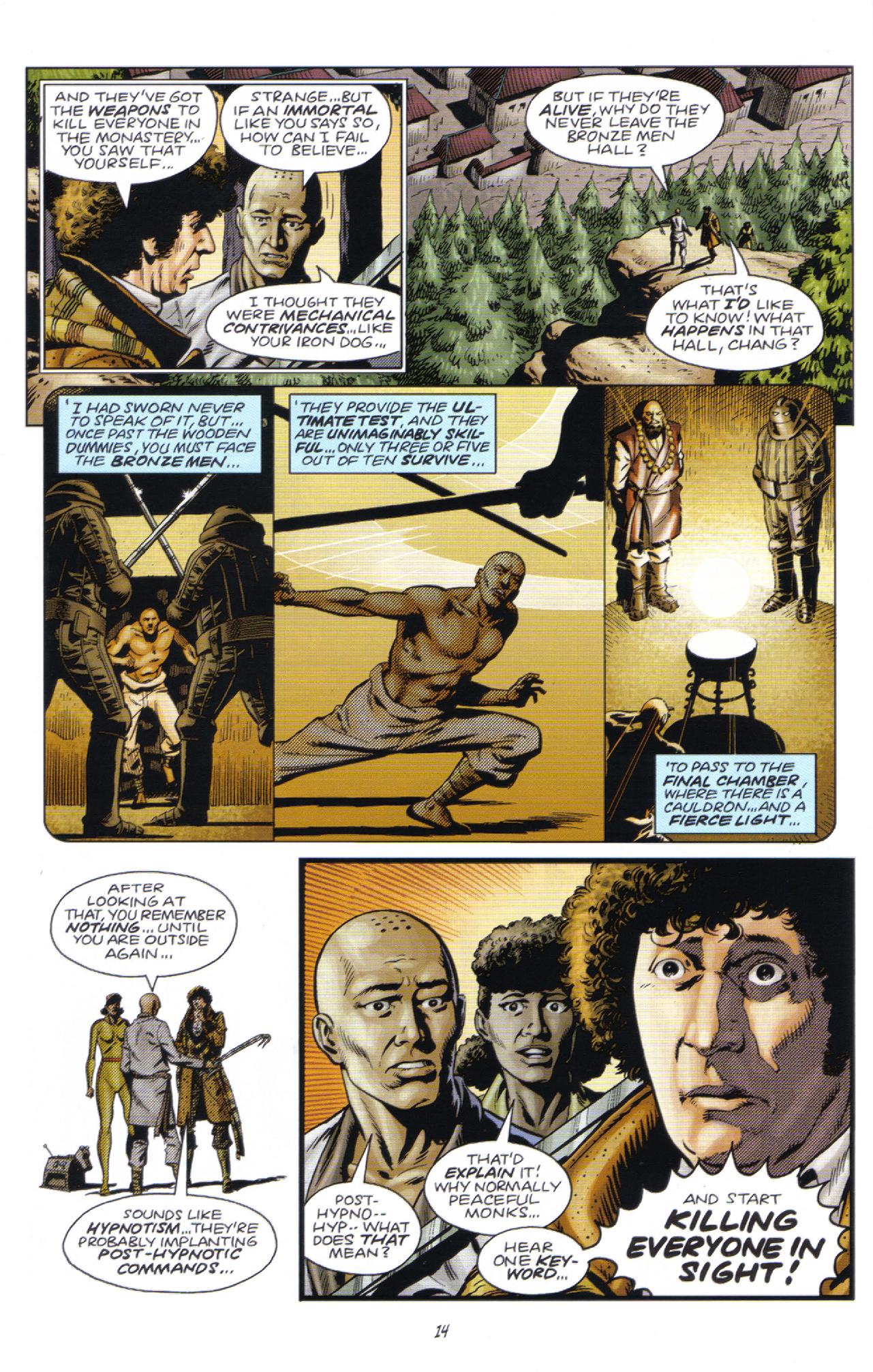 Read online Doctor Who Classics comic -  Issue #9 - 16