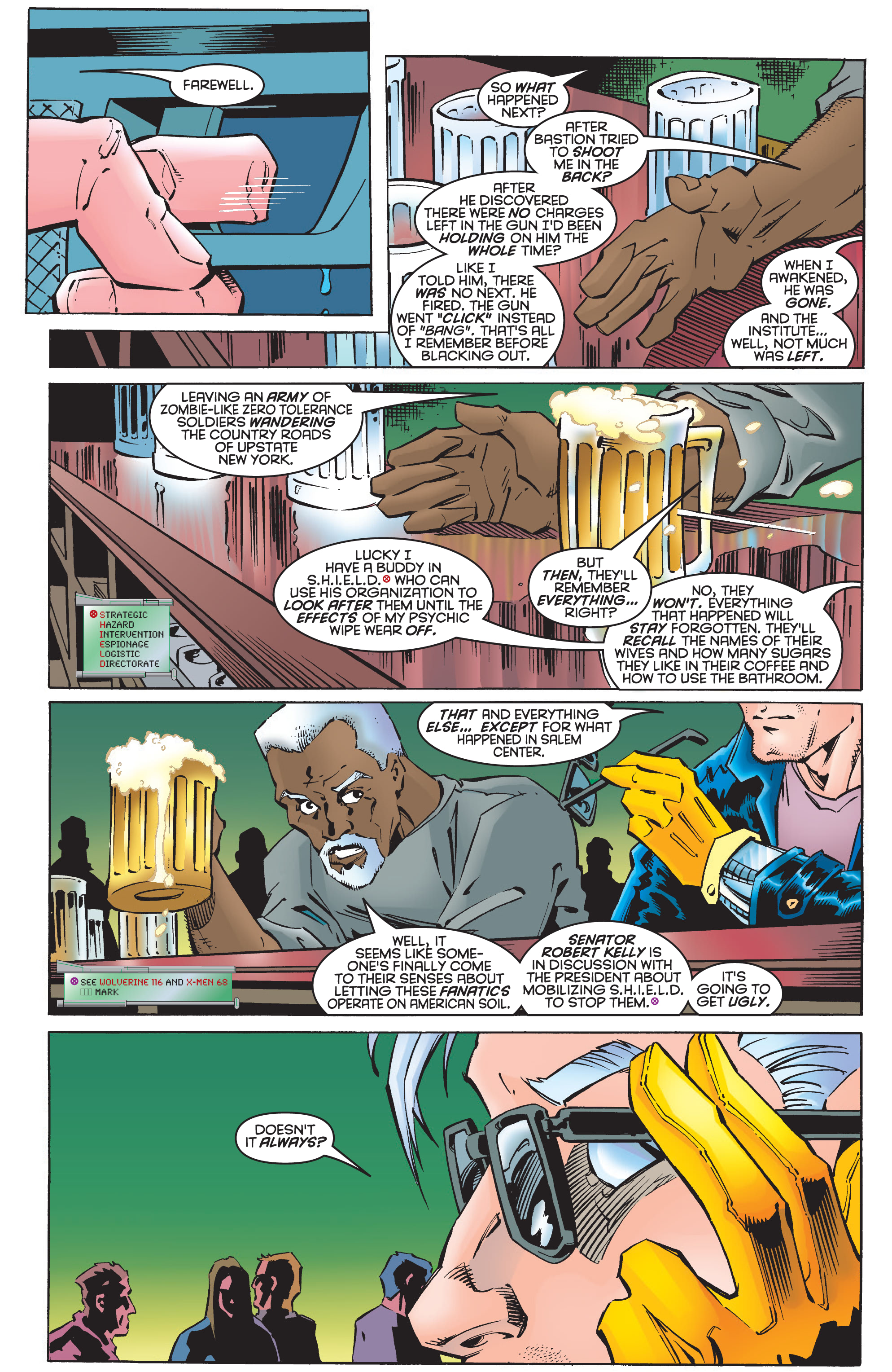 Read online X-Men Milestones: Operation Zero Tolerance comic -  Issue # TPB (Part 3) - 10