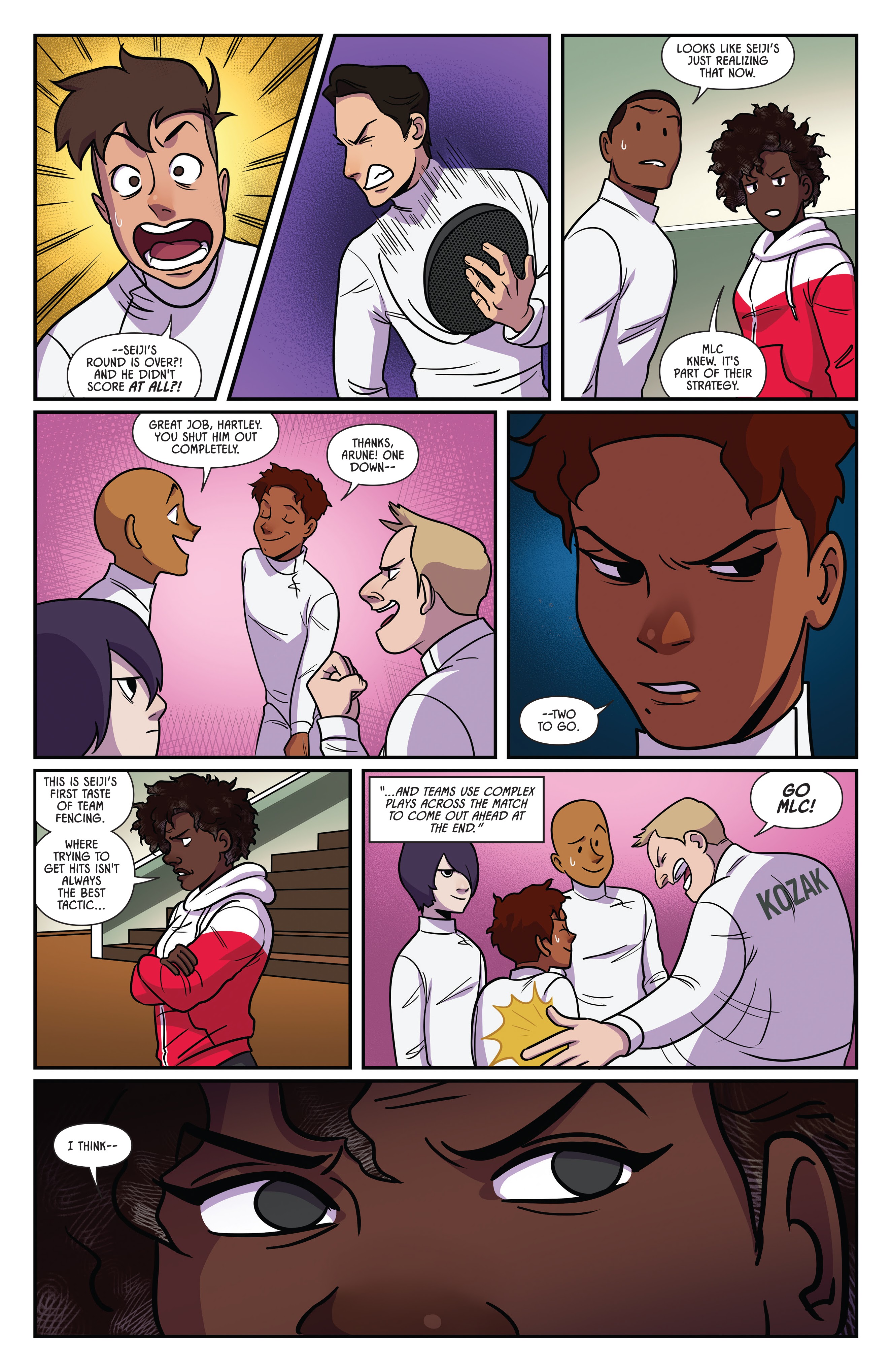 Read online Fence comic -  Issue # _TPB 4 - 56
