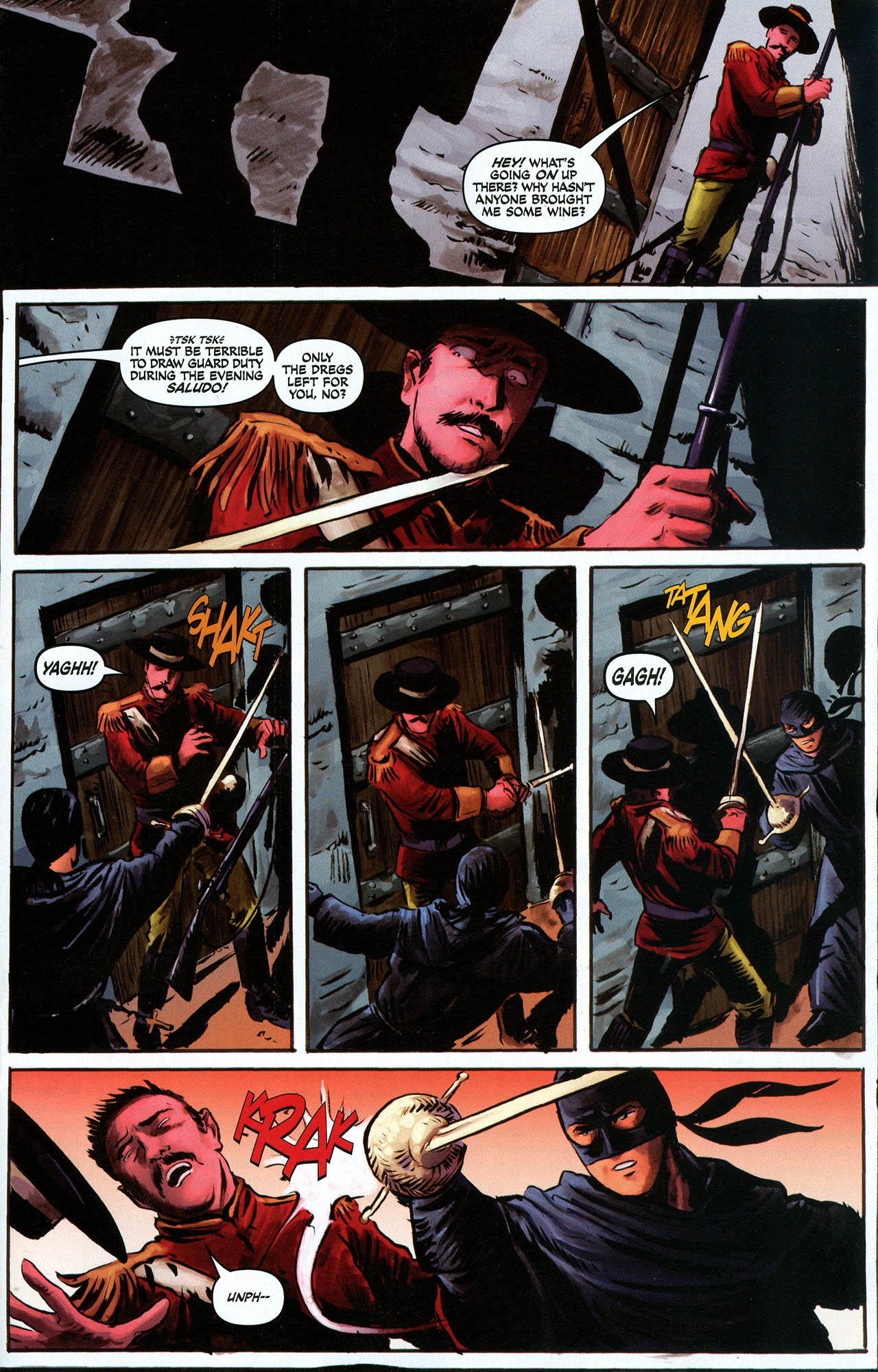 Read online Zorro (2008) comic -  Issue #8 - 11
